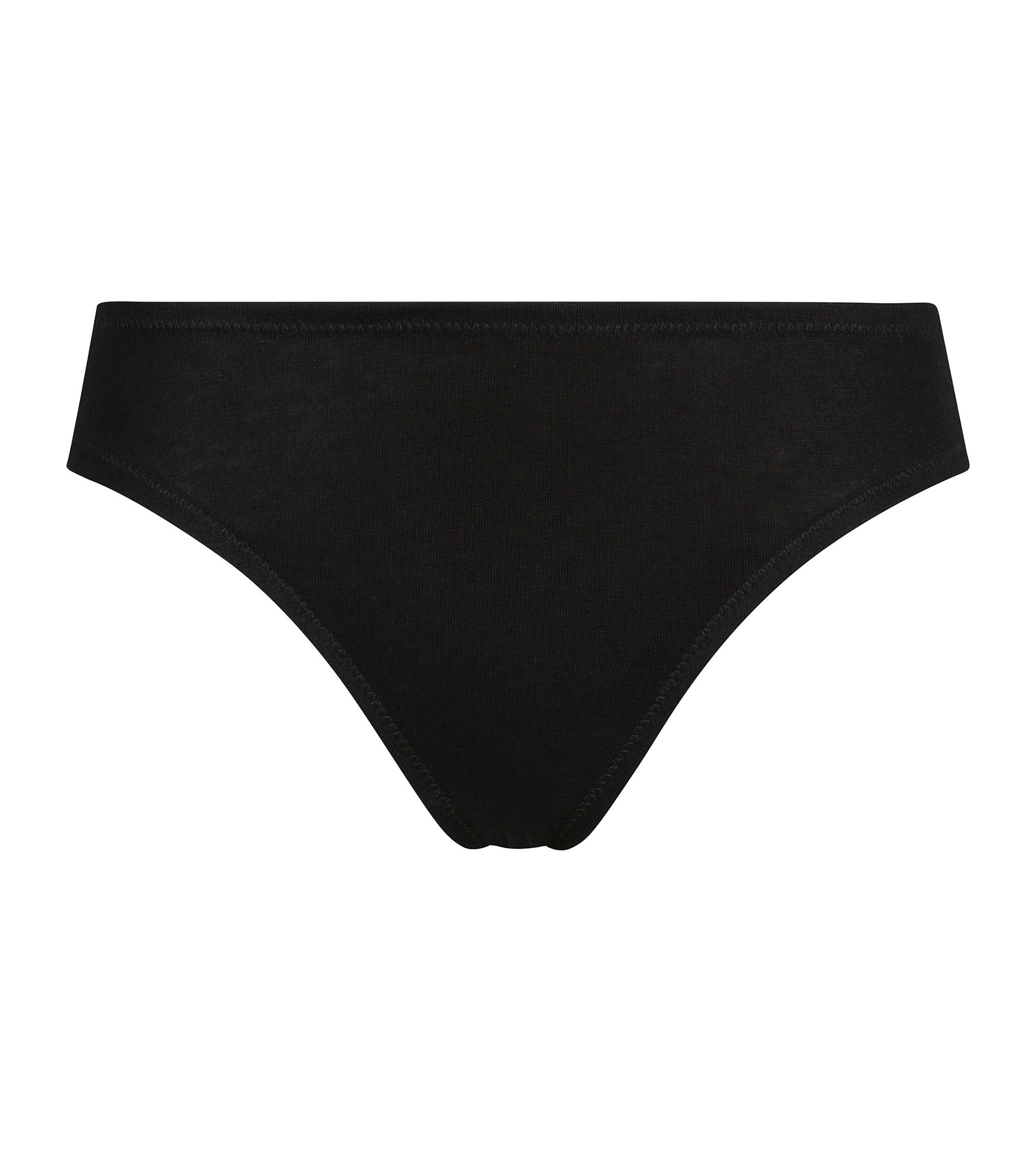 DIM Calzoncillos Midi Mujer Algodón Negro Dim Daily