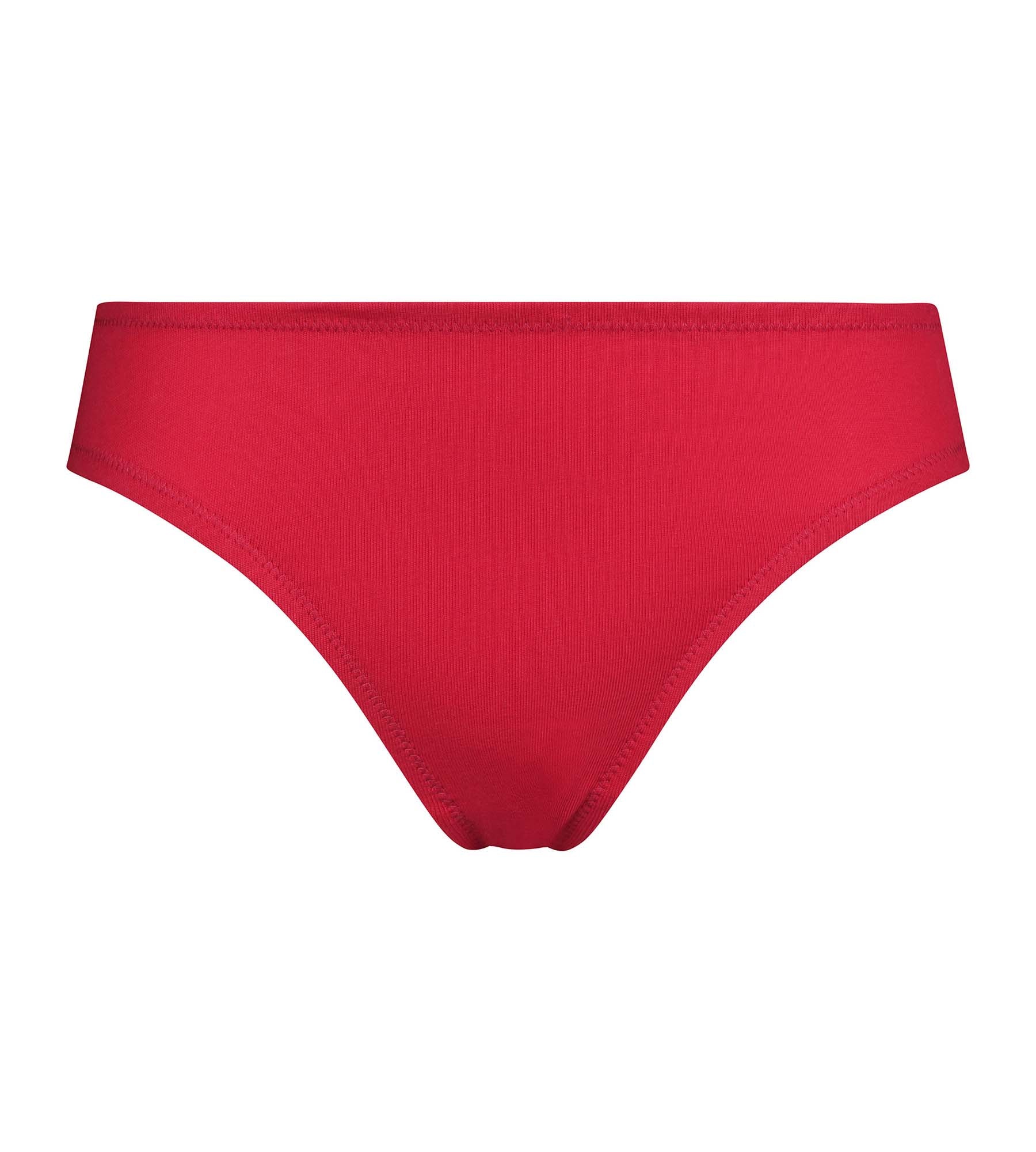 DIM Braga midi de algodón para mujer Rouge Chéri Dim Daily