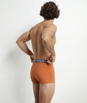 Pack de 3 bóxers de hombre con cinturón 3D Gris Azul Naranja Dim Powerful