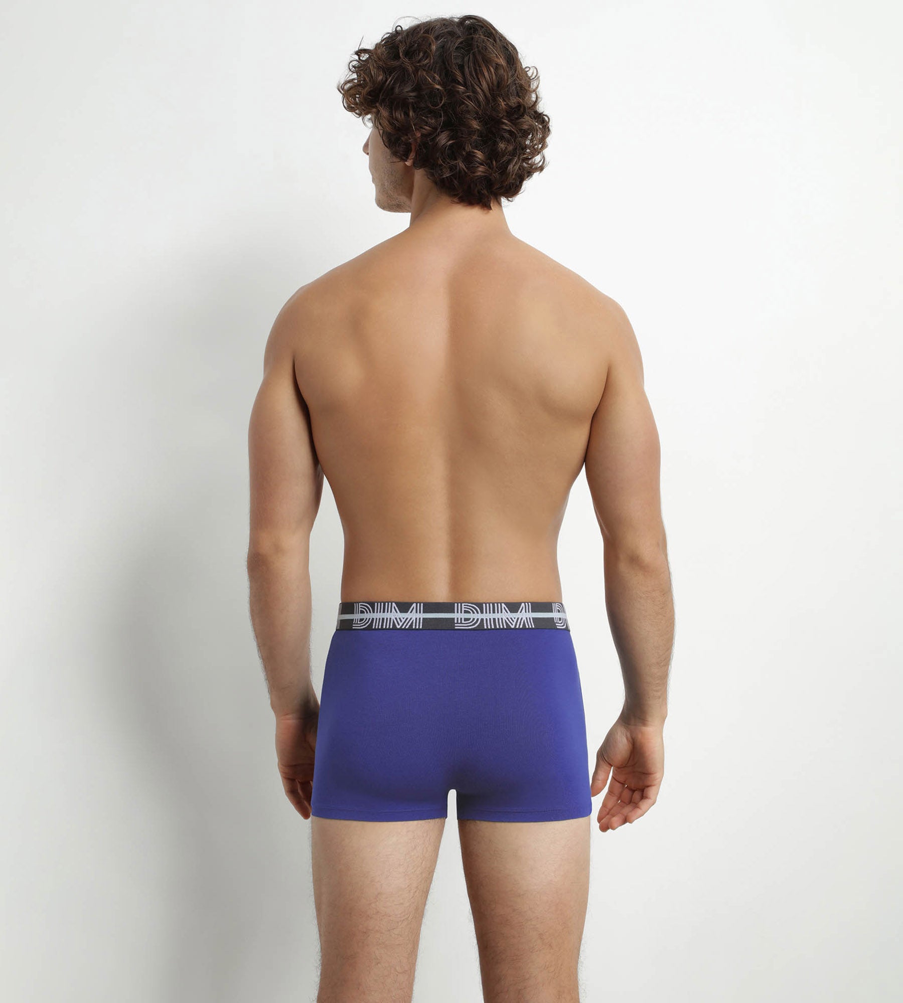 DIM Pack de 3 bóxers con cinturón 3D para hombre Negro Azul Verde Dim Powerful