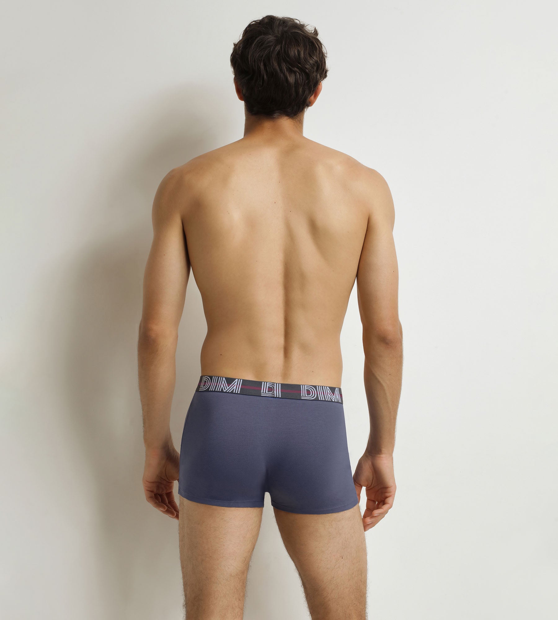 DIM Pack de 3 calzoncillos Powerful Rojo Negro Azul para hombre
