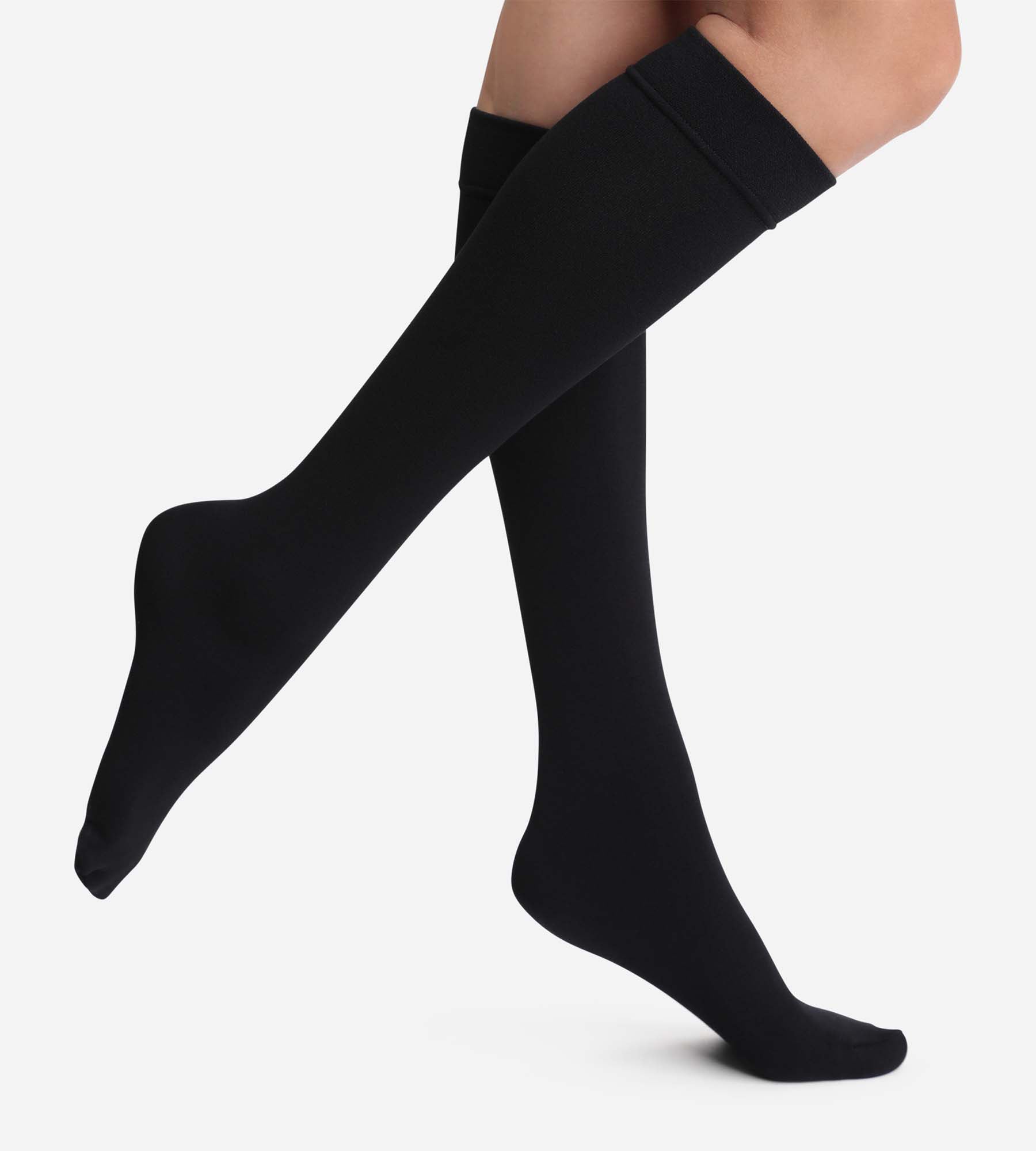 DIM Rodilleras de forro polar negro opaco Dim Thermo 140D