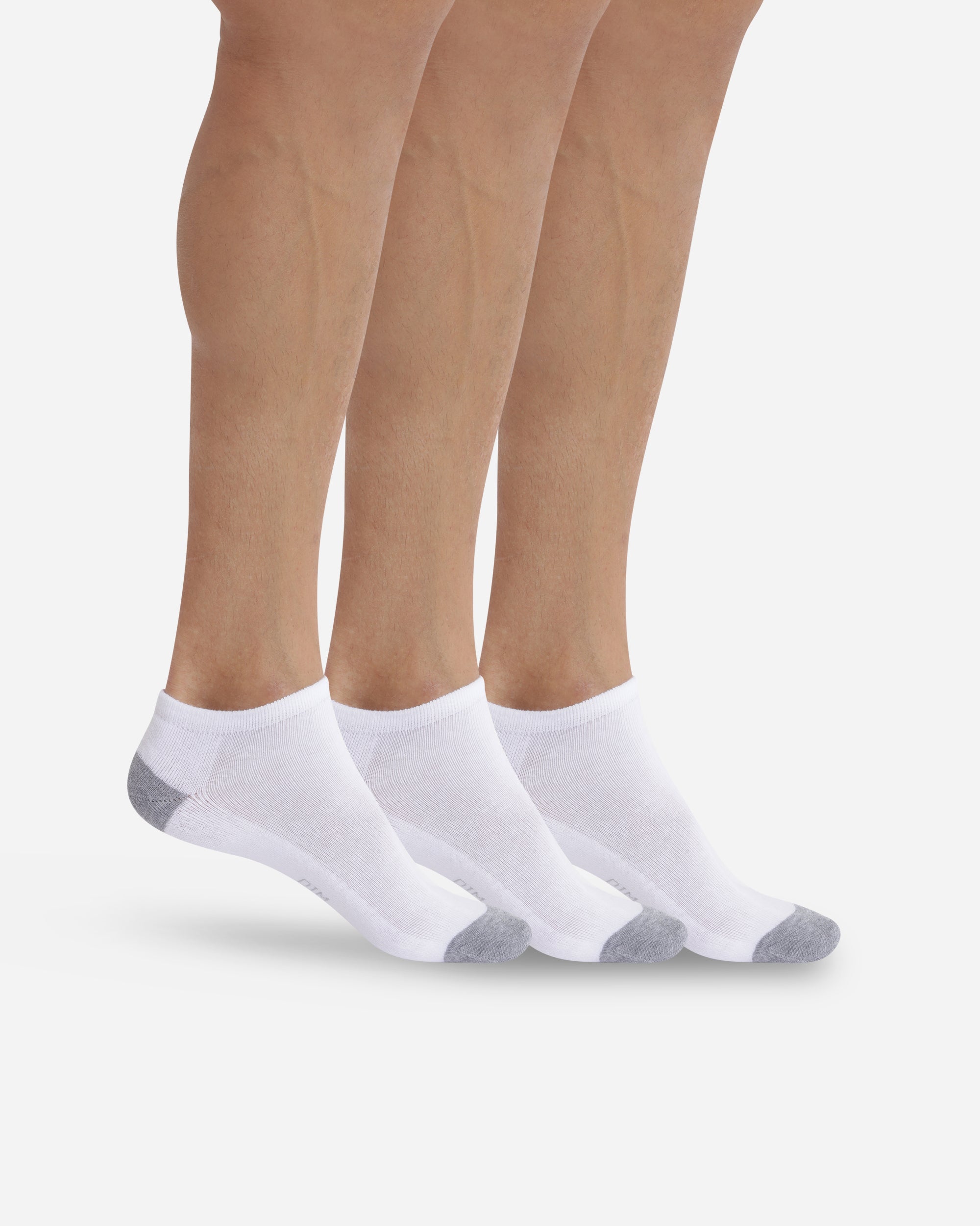 DIM Pack de 3 pares de calcetines bajos invisibles hombre EcoDIM