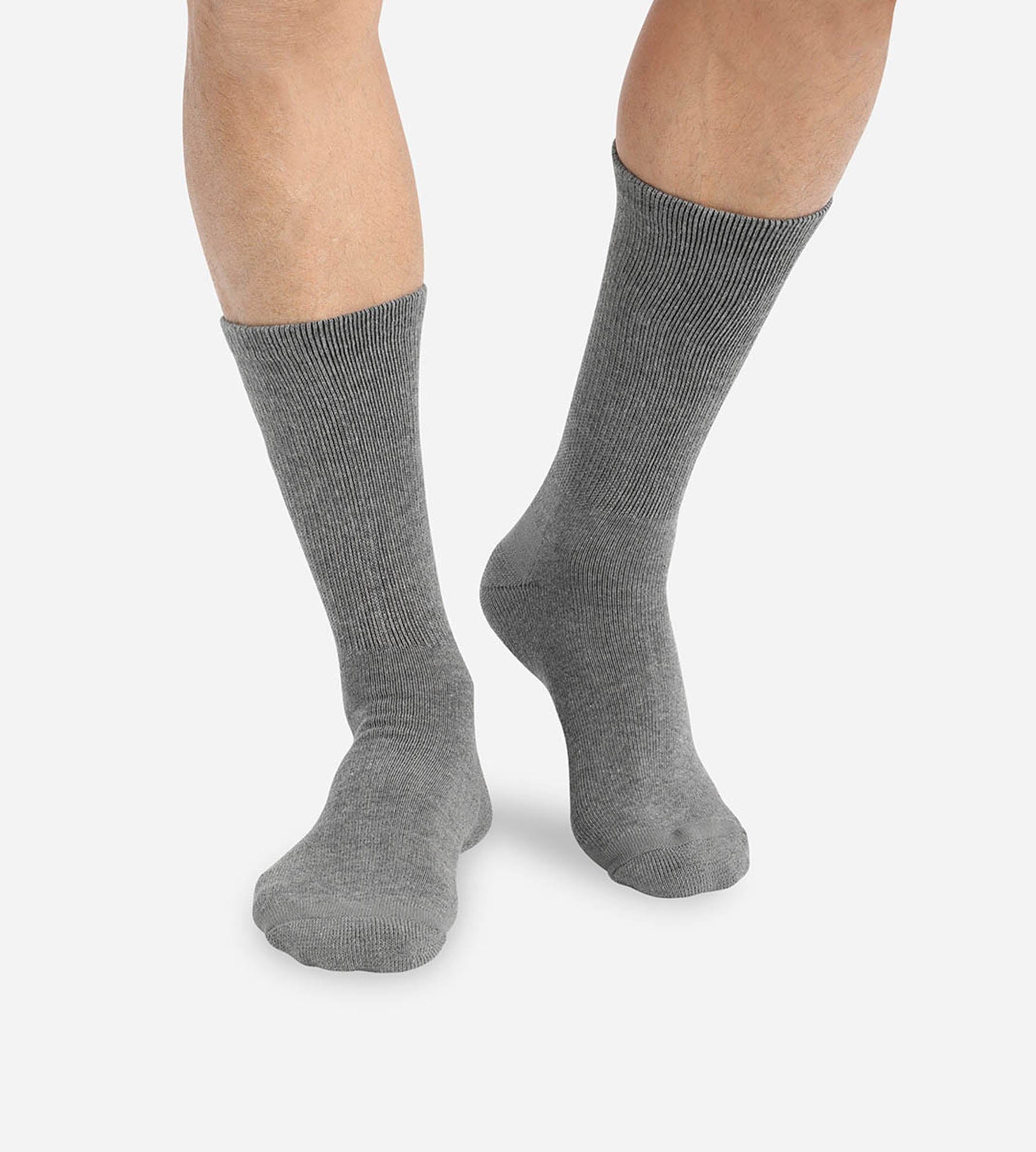 DIM Pack de 2 pares de calcetines de algodón para hombre Outdoor