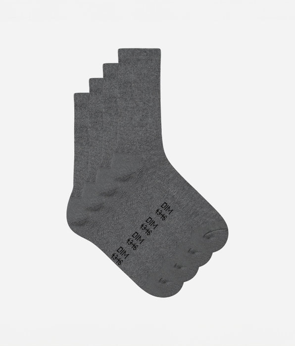 DIM Pack de 2 pares de calcetines de algodón para hombre Outdoor