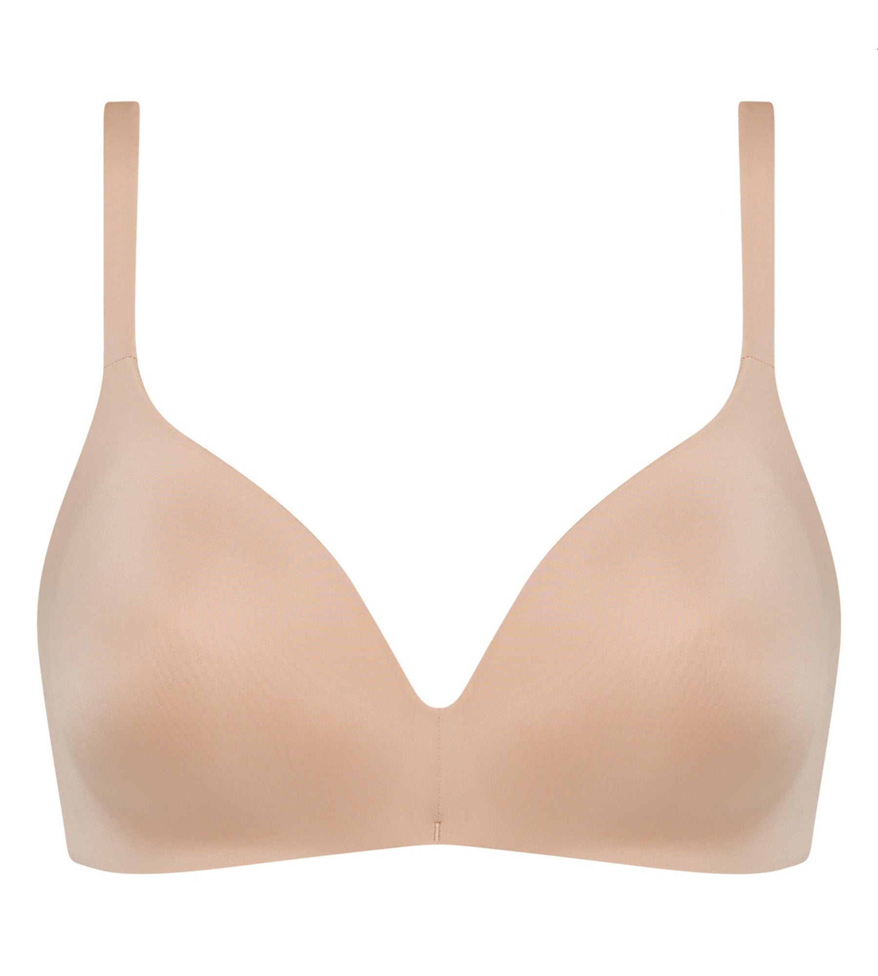 DIM Sujetador triangular con foam sin aros nude InvisiFree