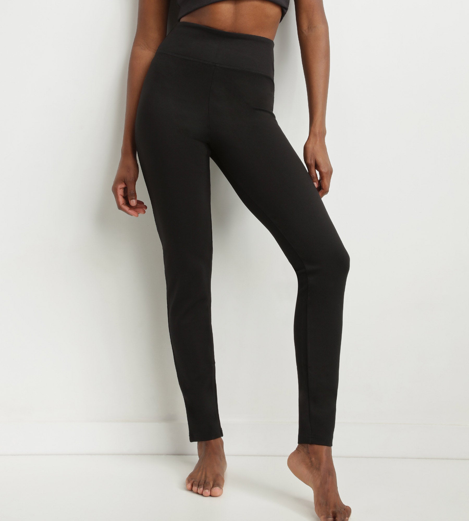 DIM Legging de mujer negro con efecto moldeador Dim Relax & Go