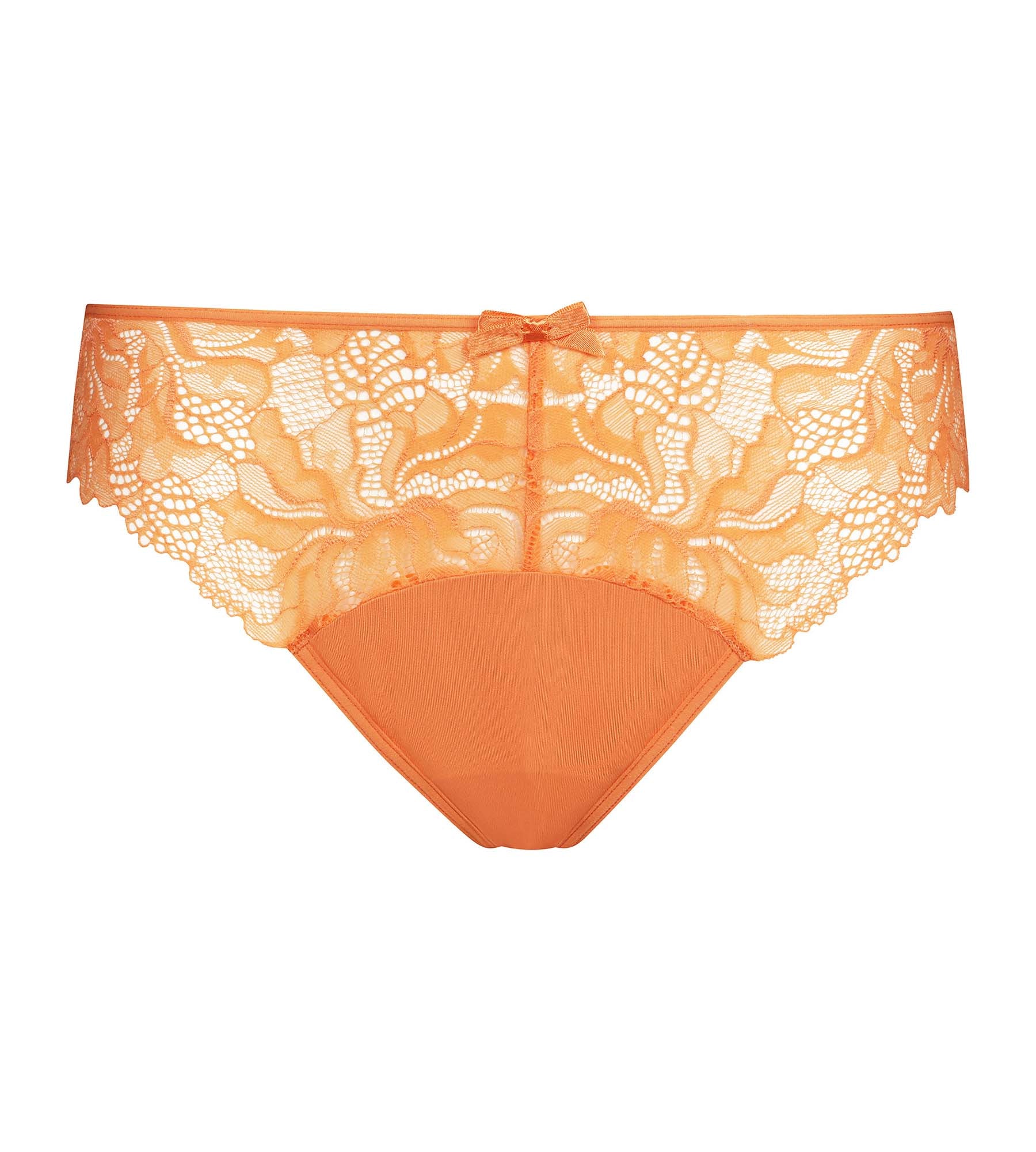 DIM Braga de mujer de microfibra y encaje Tangerine Dim Generous Essentiel
