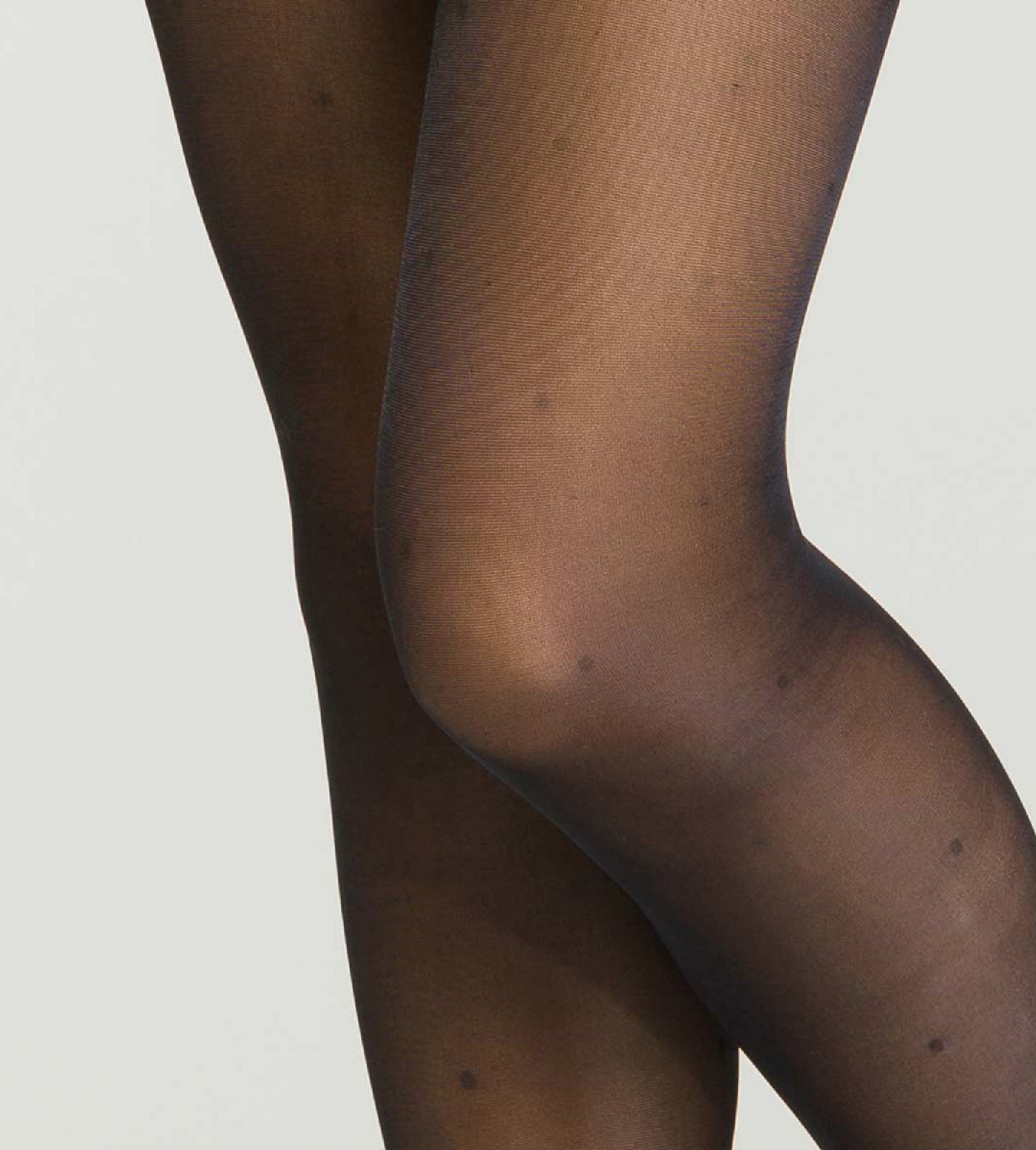 DIM Panti de compresión Piernas Incansables - Perfect Contention DIM negro de fantasía plumetis para mujer