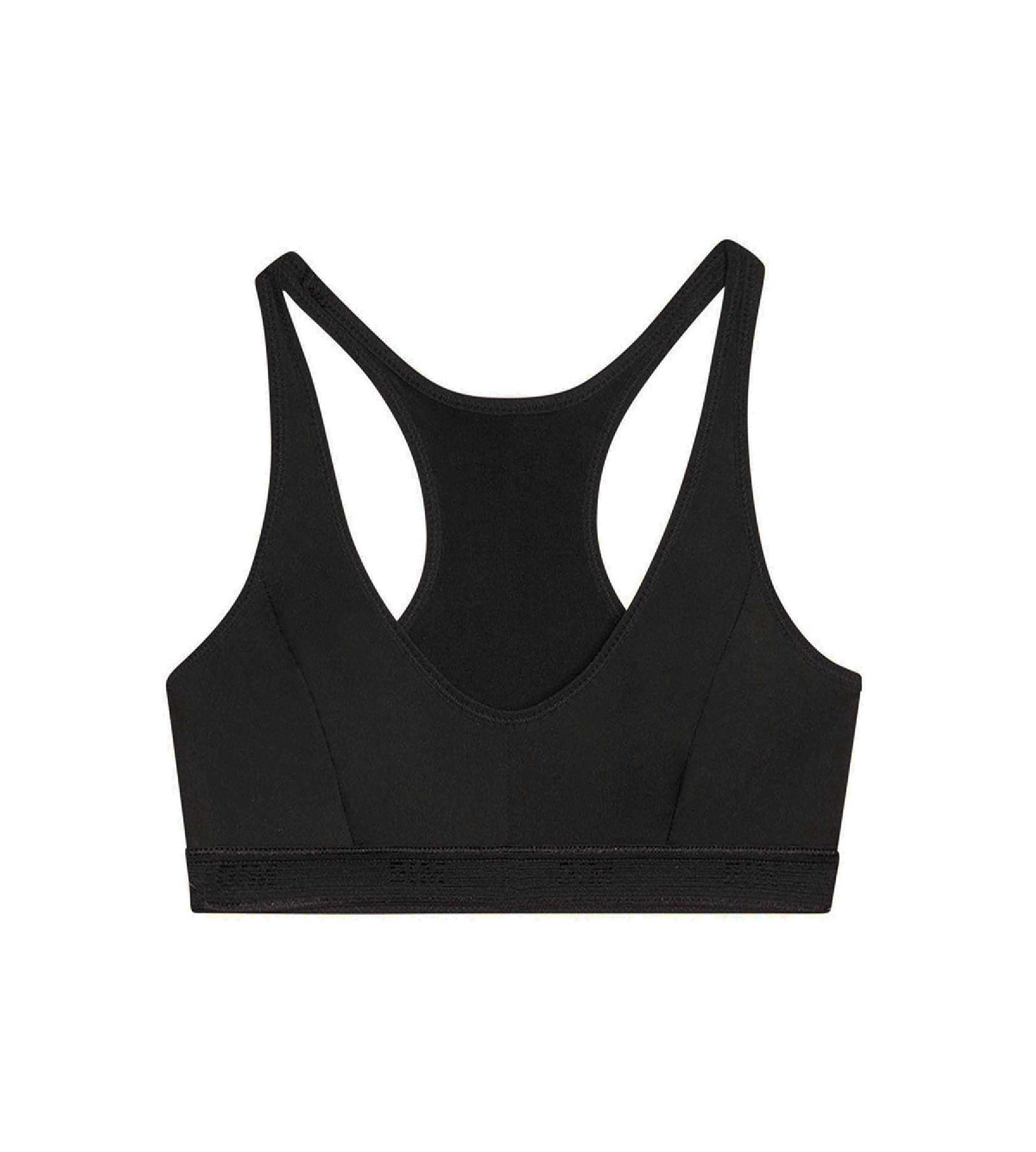 DIM Sujetador deportivo negro DIM Pocket Micro Girl