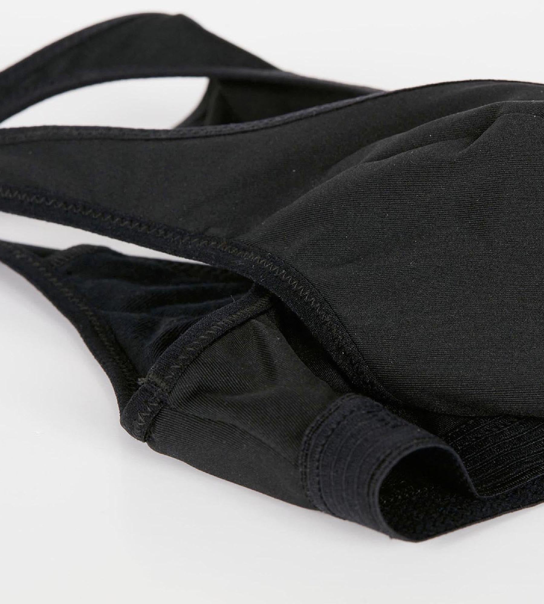 DIM Sujetador deportivo negro DIM Pocket Micro Girl