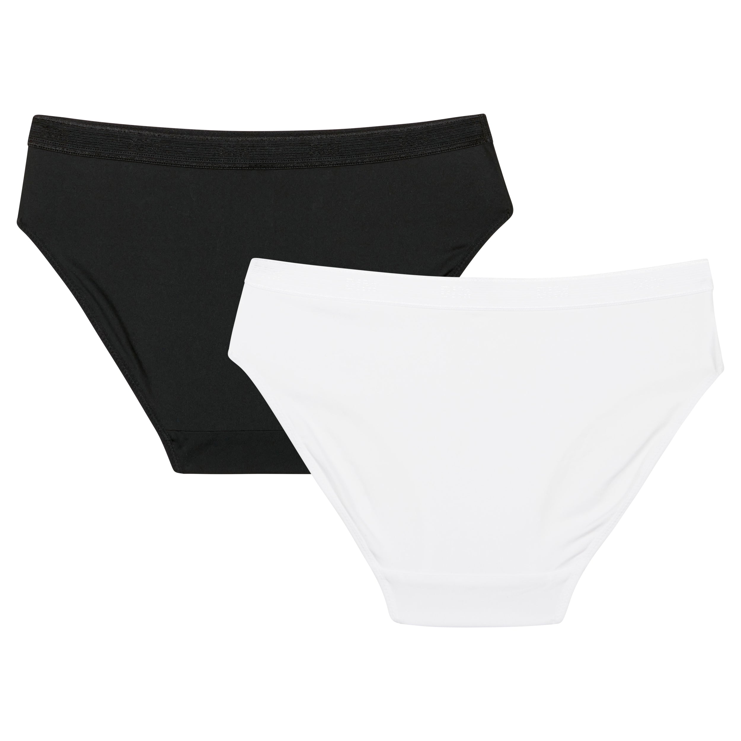 DIM Pack de 2 braguitas blancas niña - Pocket Micro