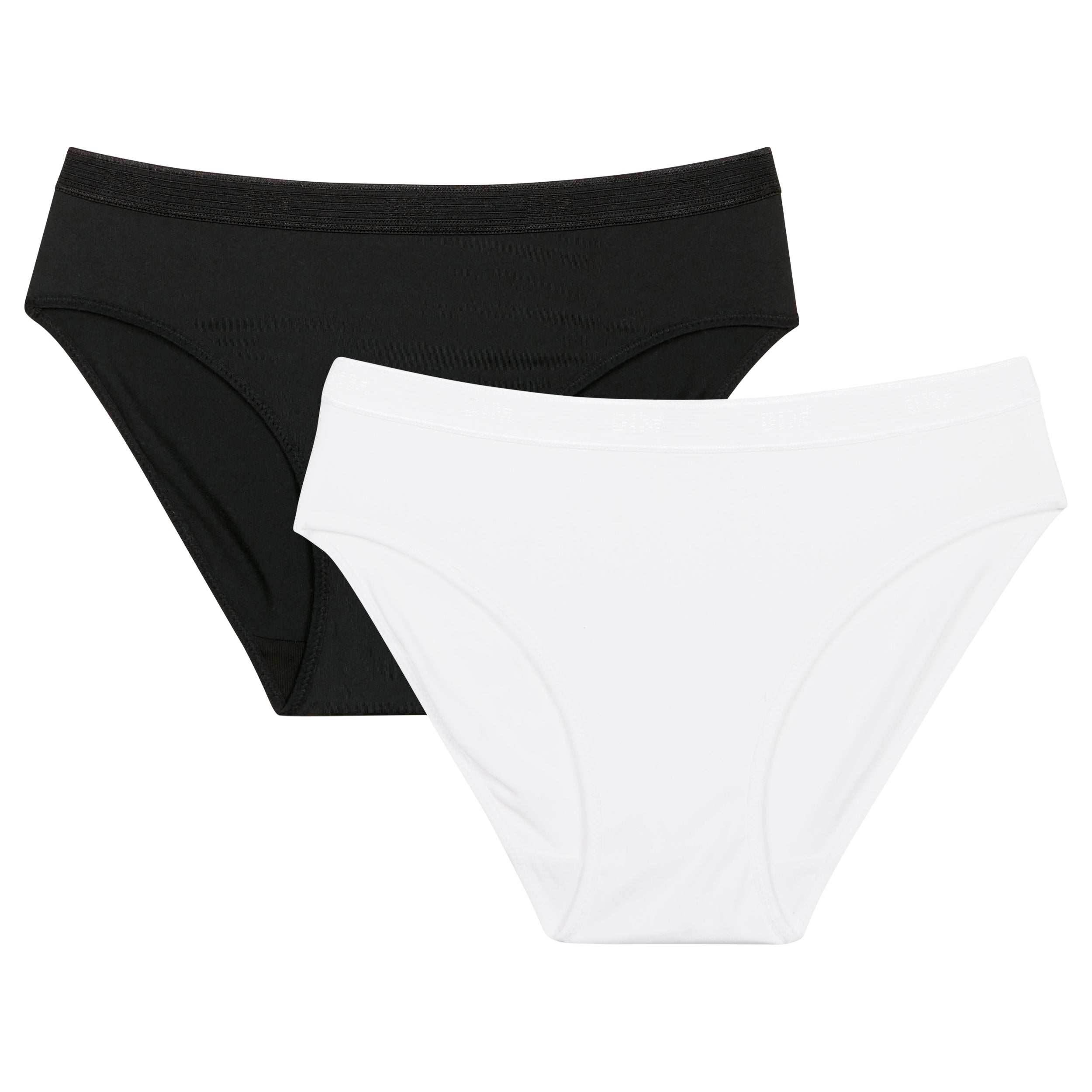 DIM Pack de 2 braguitas blancas niña - Pocket Micro