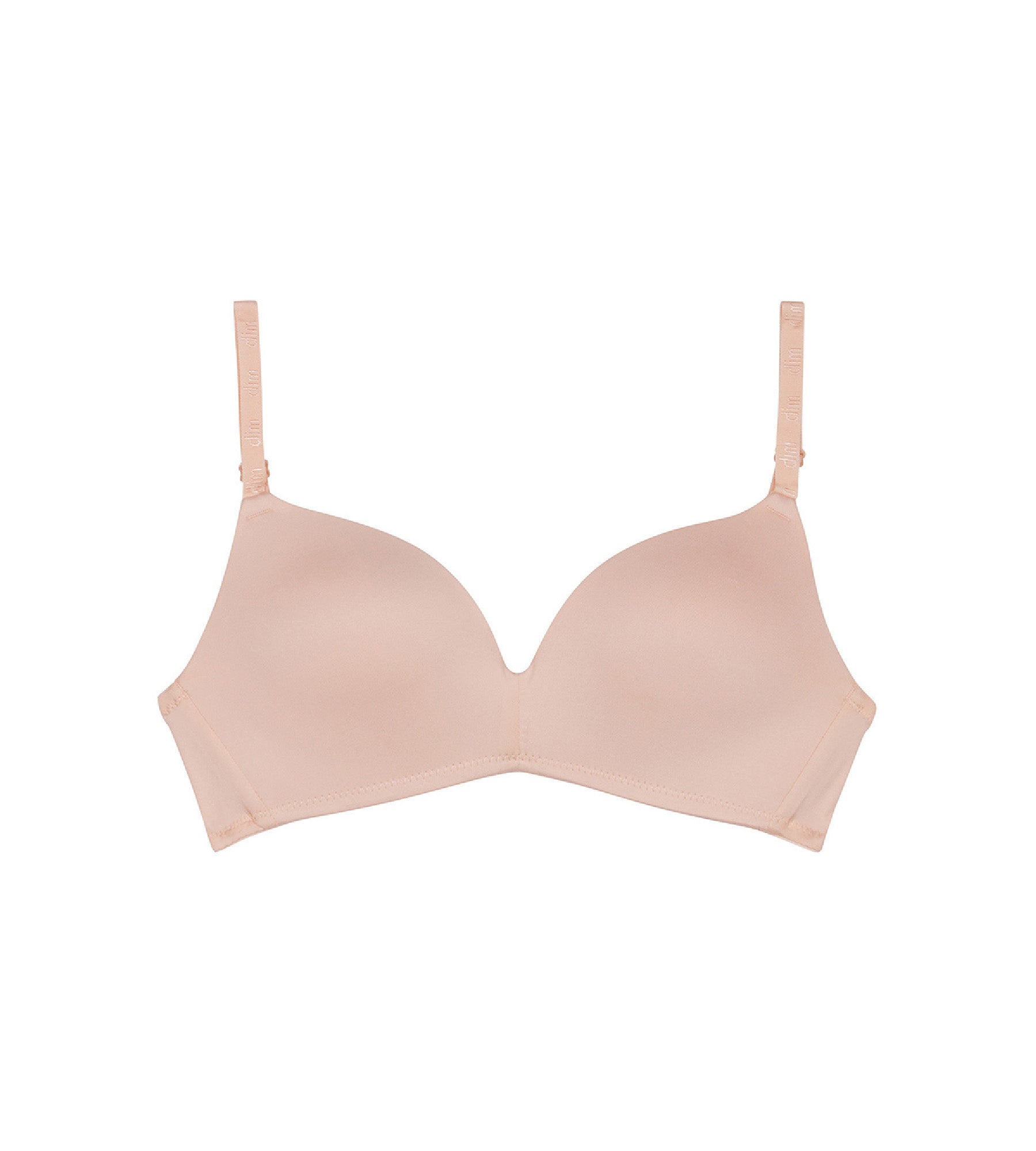 DIM Sujetador triangular nude con copas niña Dim Invisible
