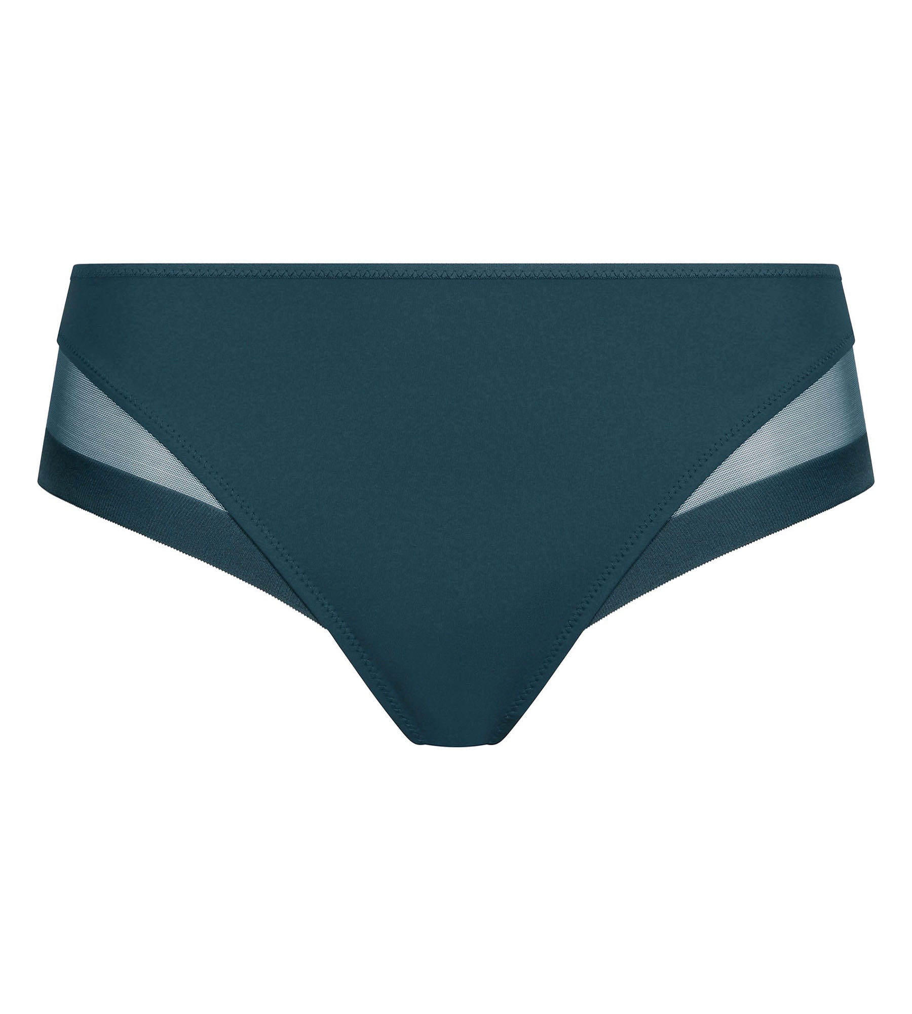 DIM Braguita de mujer semitransparente Fir Green Dim Generous