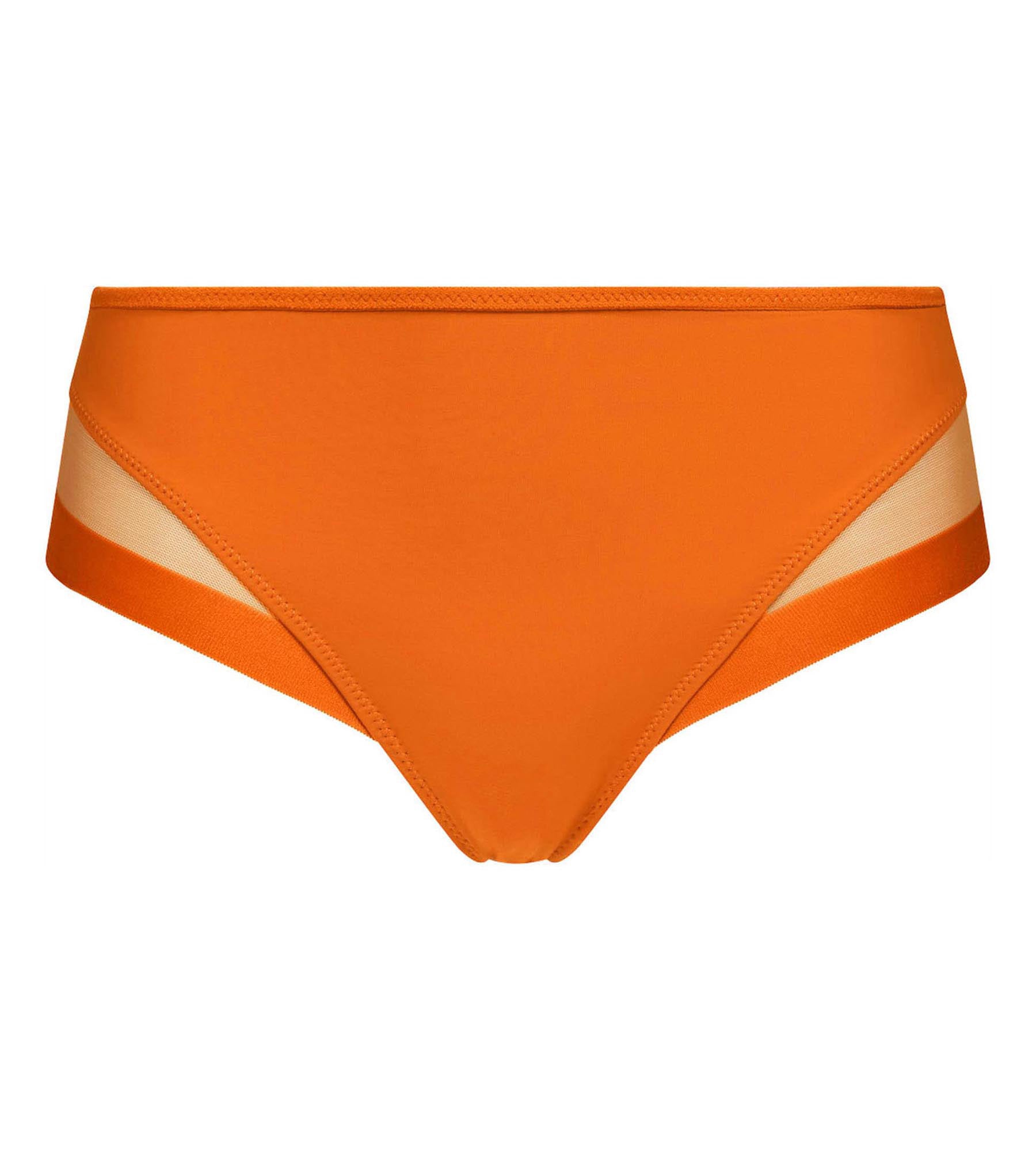 DIM Braga de mujer en microfibra y tul Mandarine Dim Generous