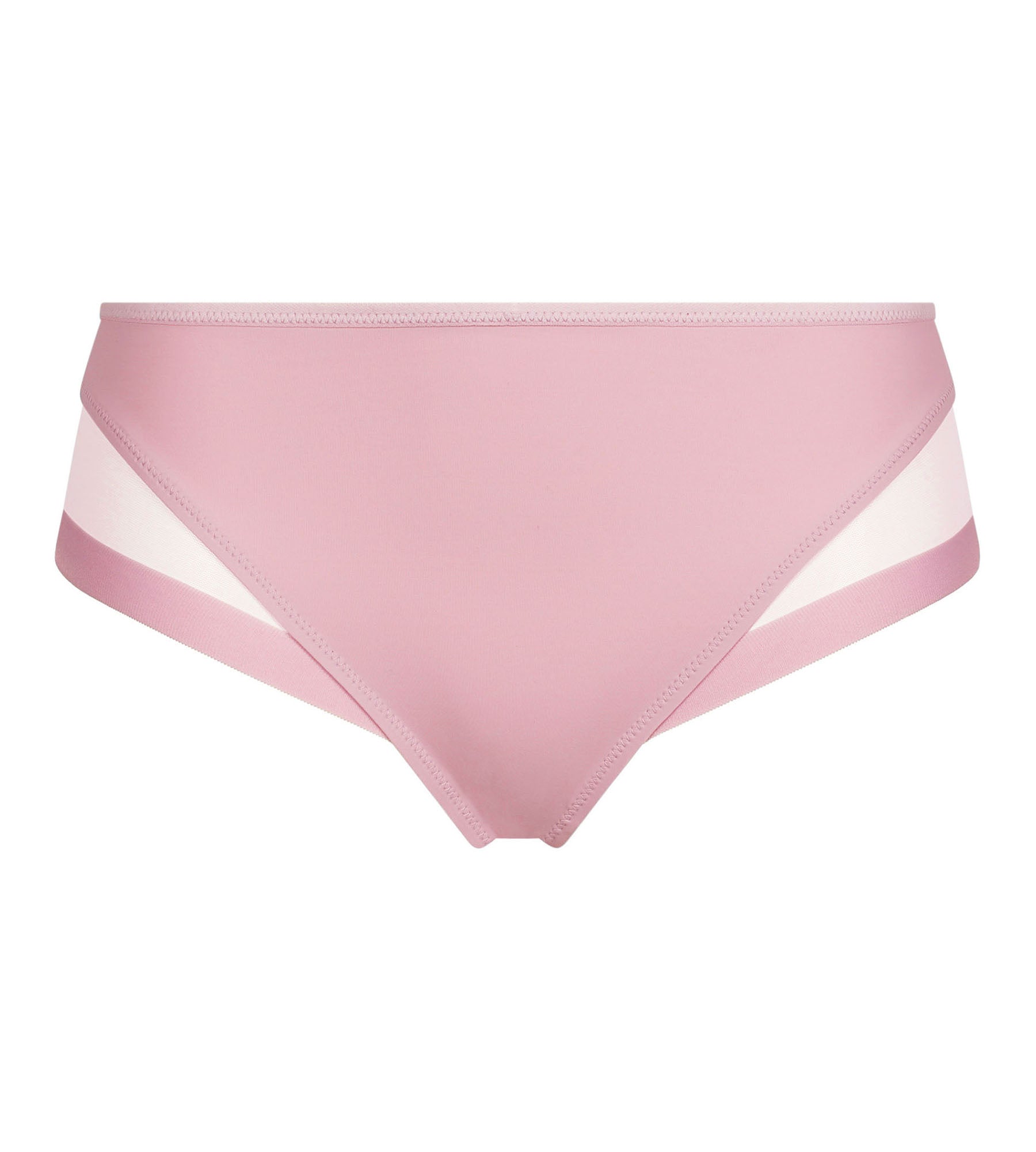 DIM Braga de mujer semitransparente floral rosa Dim Generous