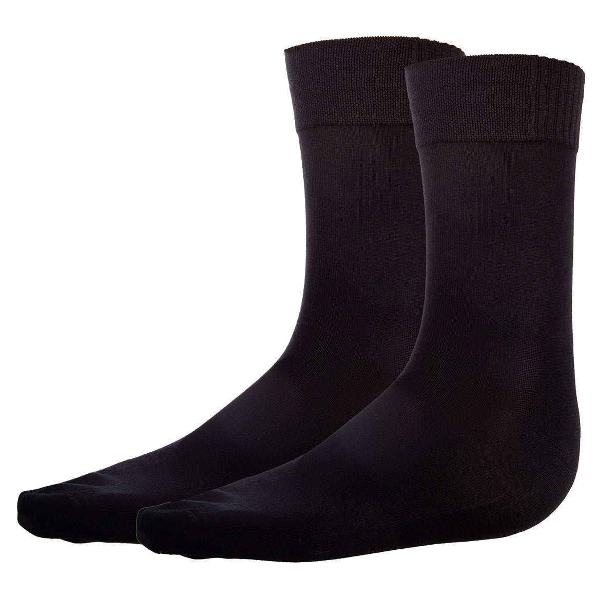 DIM Calcetines negros de viscosa para hombre Dim Bambou