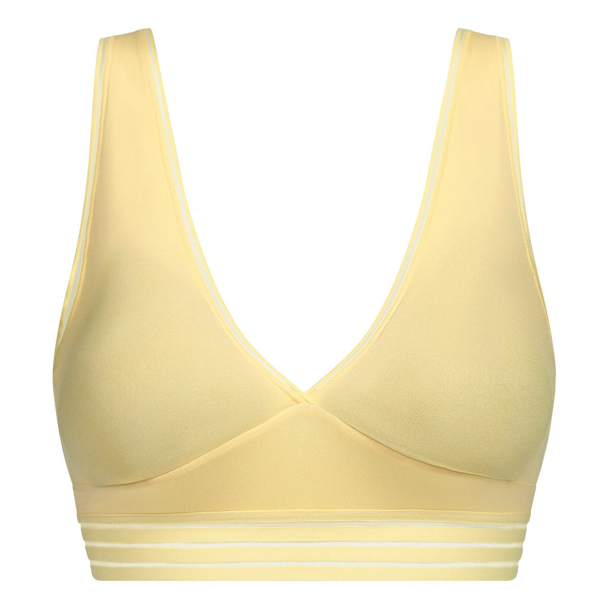 DIM Sujetador triangular sin aros de microfibra Amarillo Oh My Dim’s