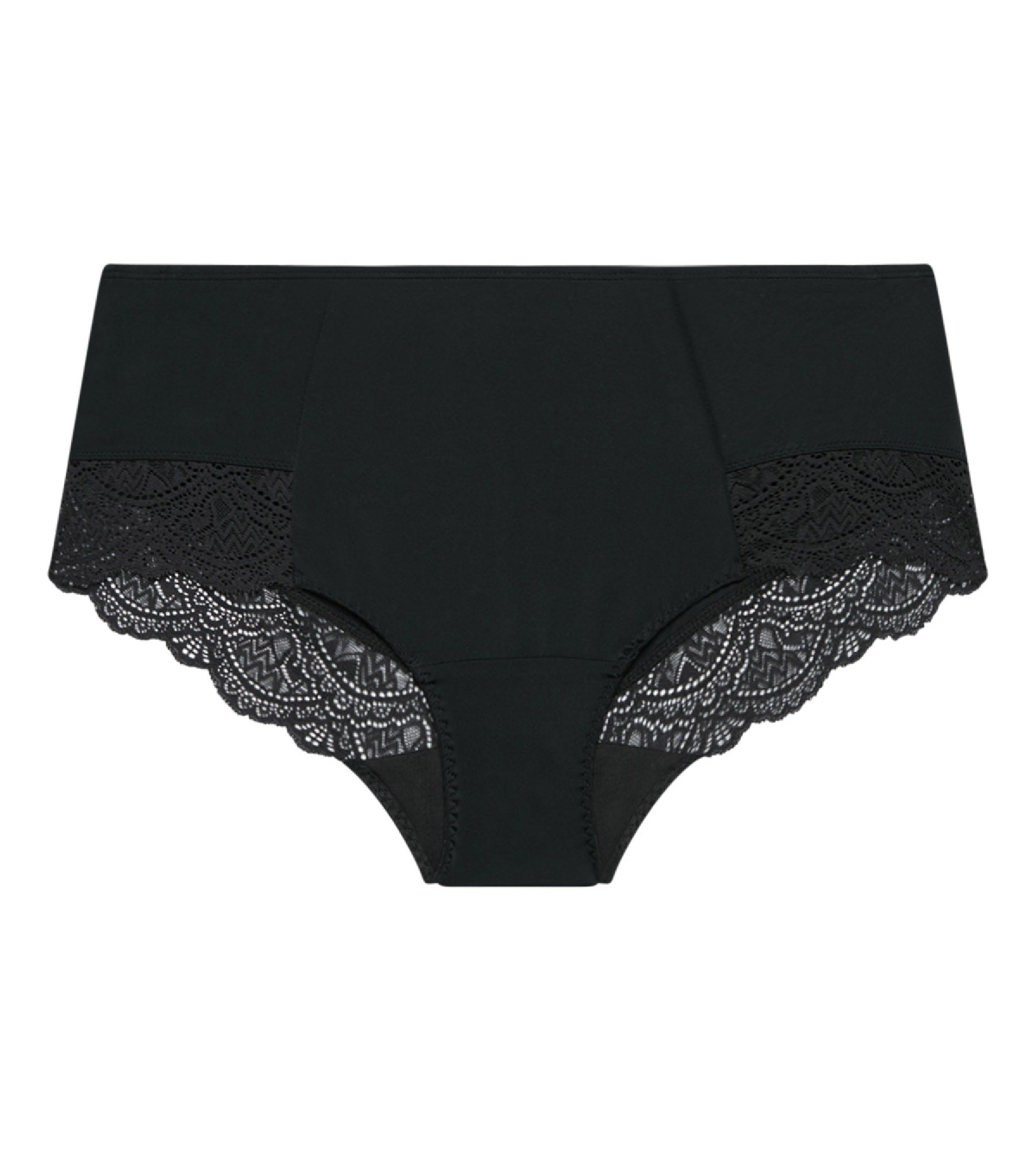 DIM Braga vientre plano mujer talle alto negra Dim Silhouette Essentiel