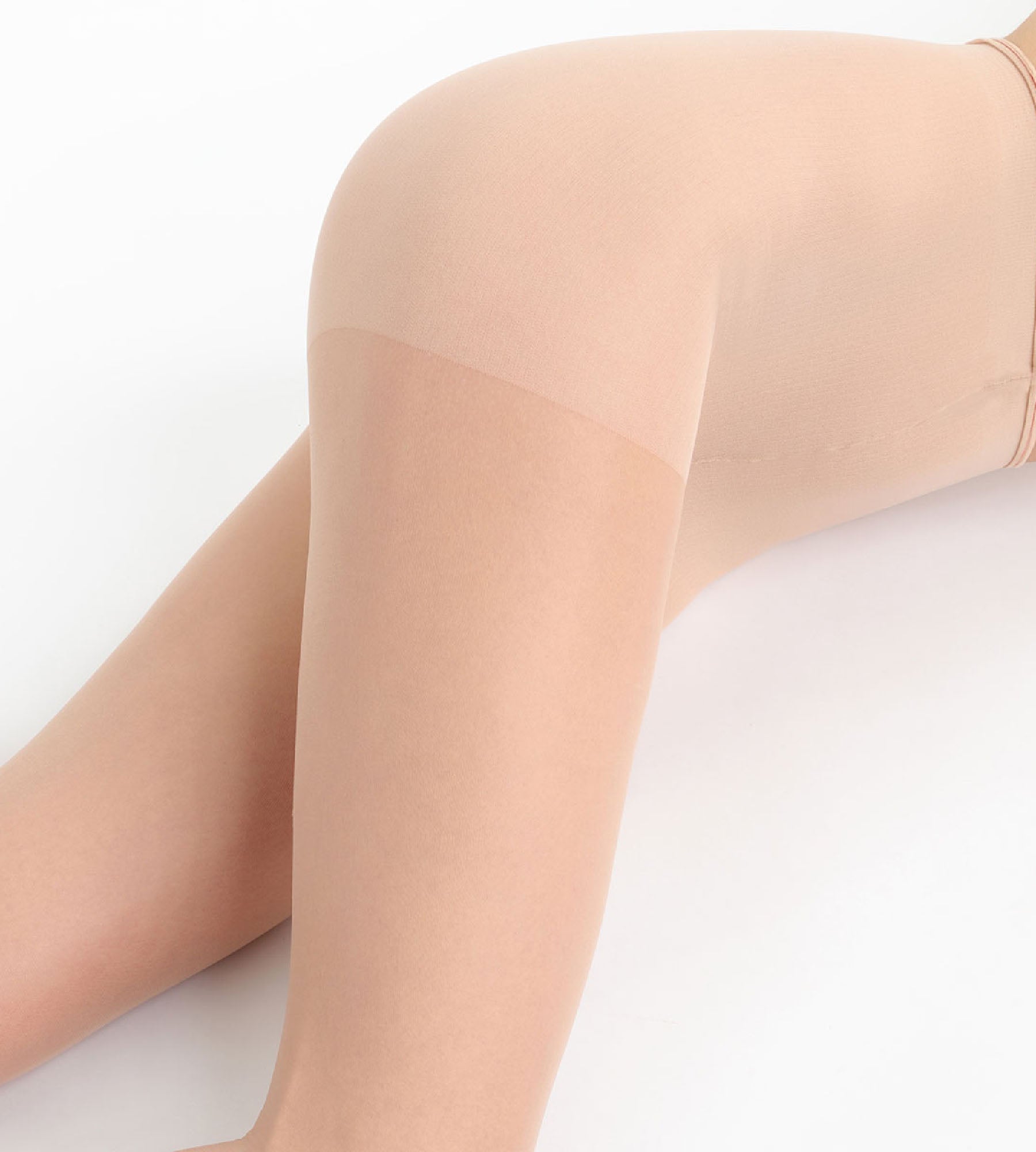 DIM Pantis transparentes para mujer 15D Marfil Dim Sublim Gasa
