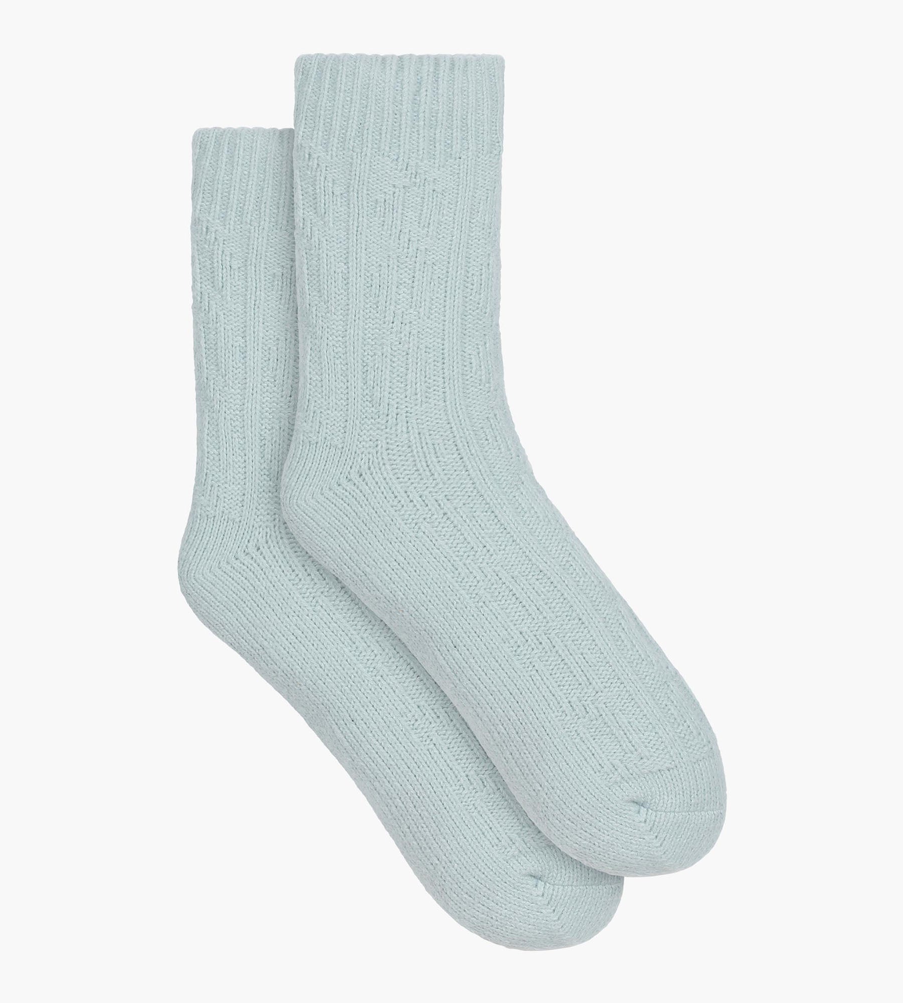 DIM Calcetín de abrigo para mujer Sky Blue Cocoon Fleece
