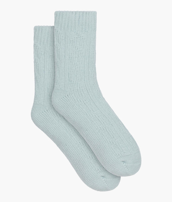 DIM Calcetín de abrigo para mujer Sky Blue Cocoon Fleece