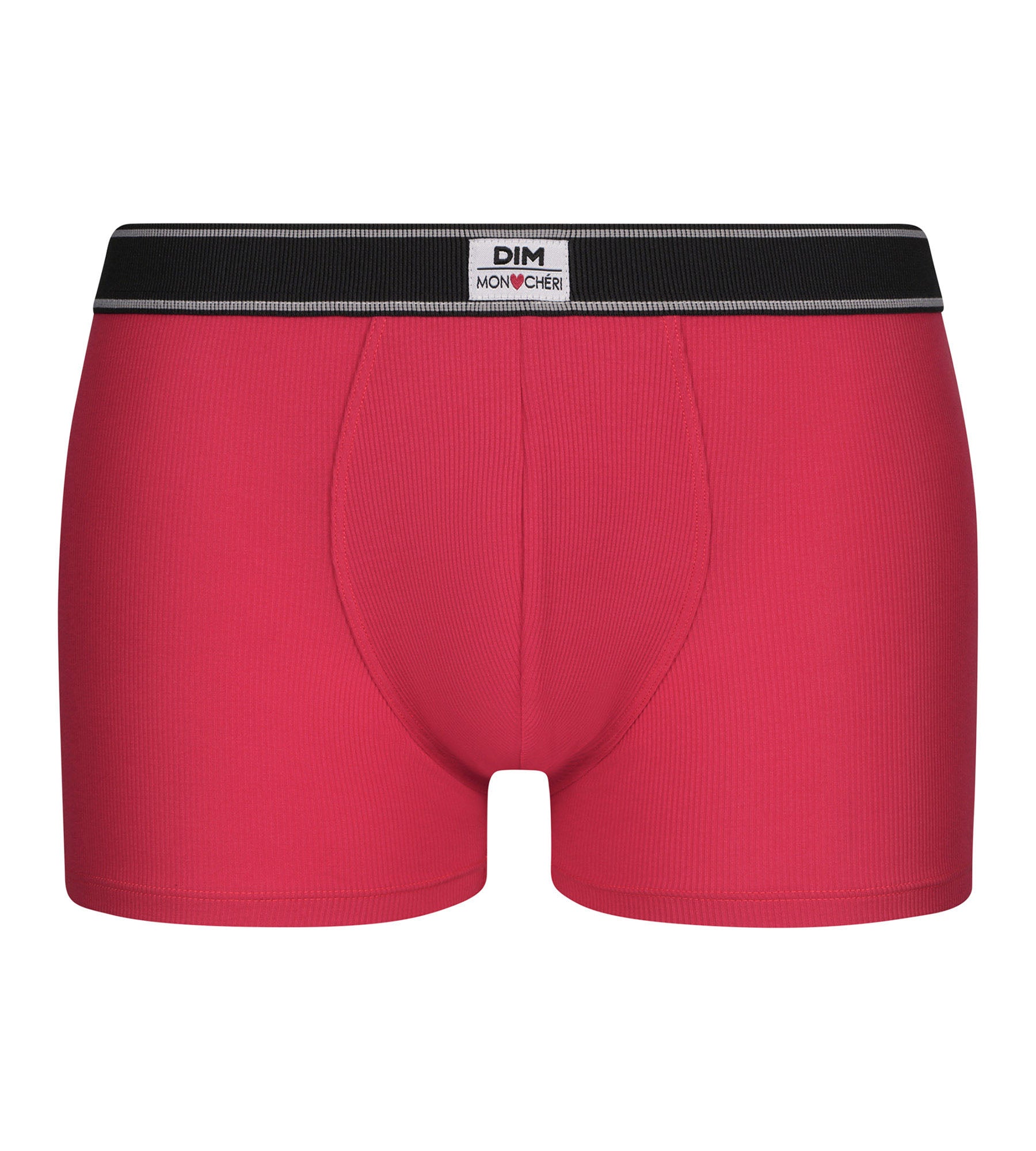 DIM Calzoncillos bóxer para hombre de algodón modal acanalado Rouge Addict Dim Elegant