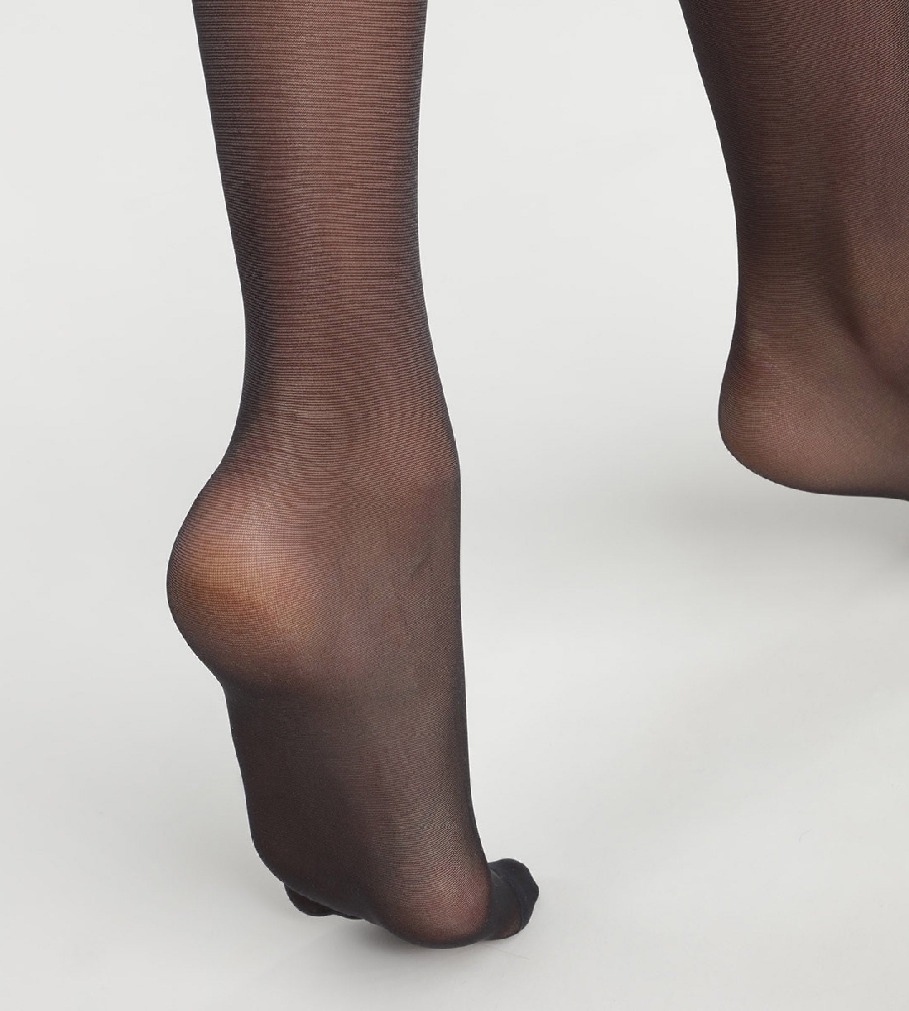 DIM Pack de dos pares de calcetines altos en de Licra reforzada Negro Ultra Resist