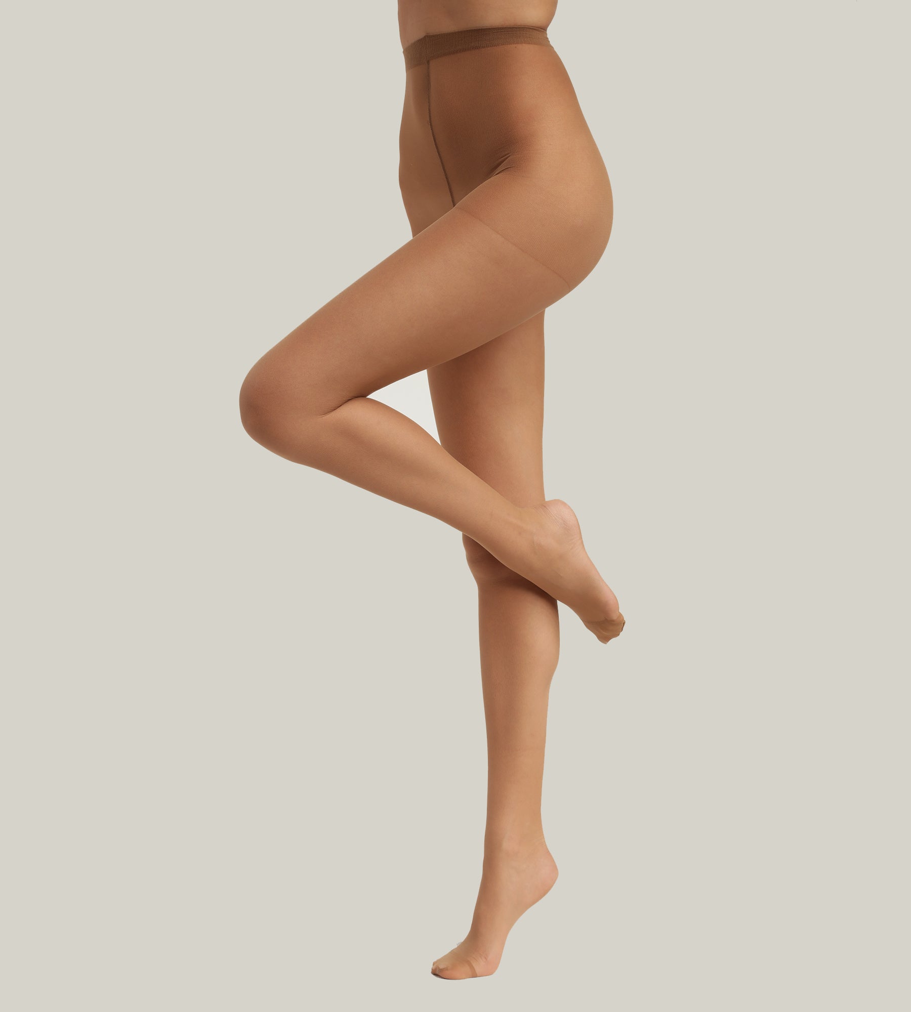 DIM Pack de 3 Pantis de gasa transparente para mujer Beige Dim Trio Rojo