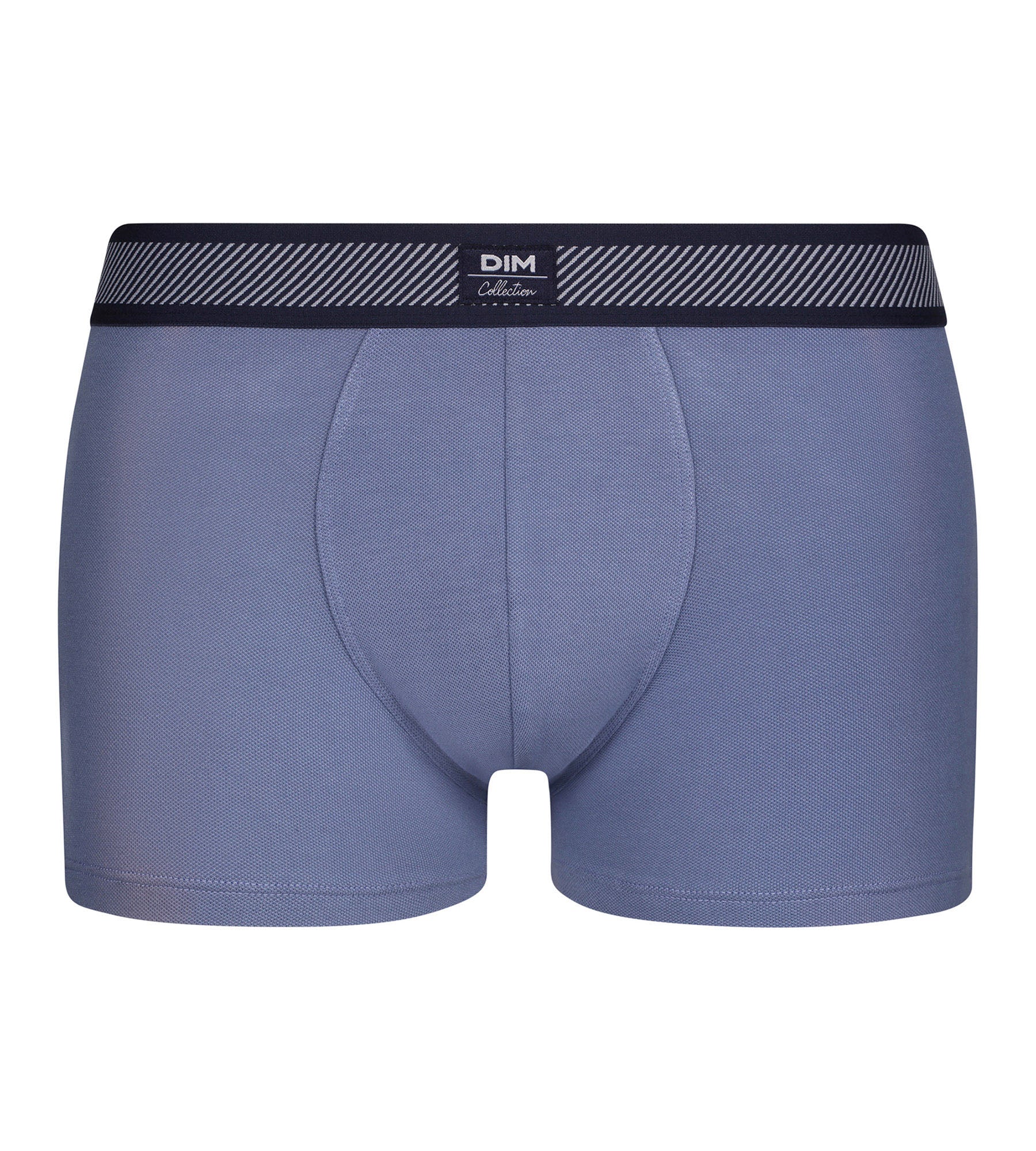 DIM Calzoncillos bóxer de algodón modal para hombre con cintura a rayas Maya azul Dim Smart