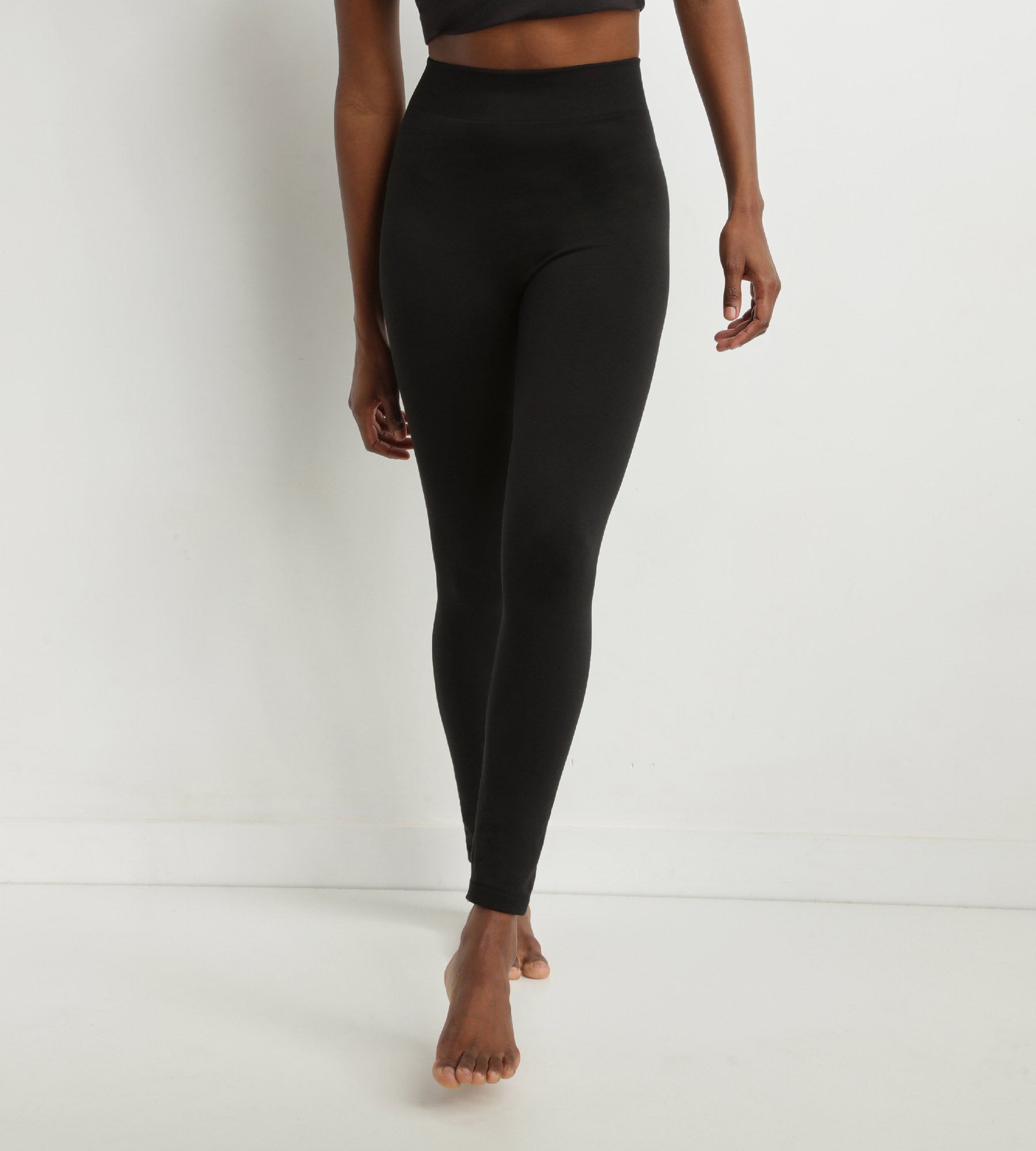 DIM Legging térmico negro para mujer con interior polar Dim Relax & Go