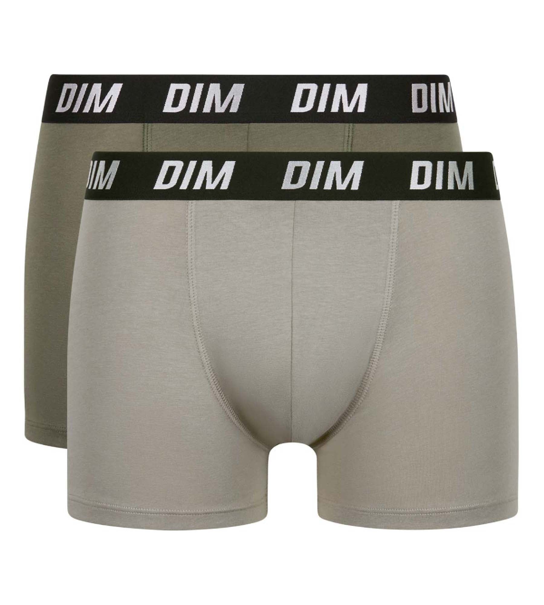 DIM Pack de 2 bóxers de hombre de termorregulación activa Verde Dim Sport