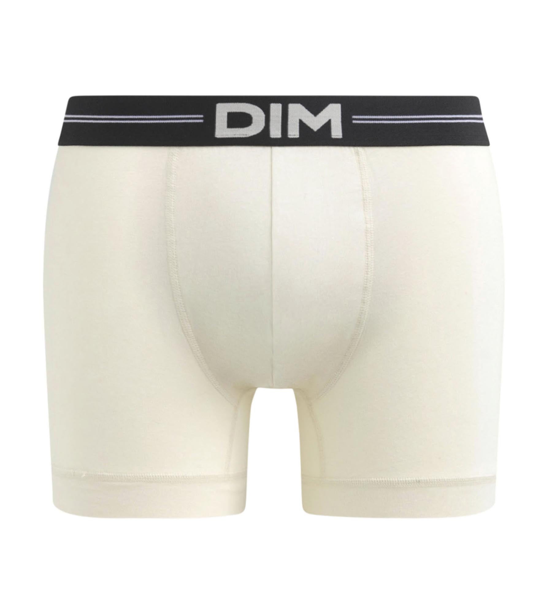 DIM Bóxer de hombre de microfibra con costuras planas Beis Dim Icons Essentiel