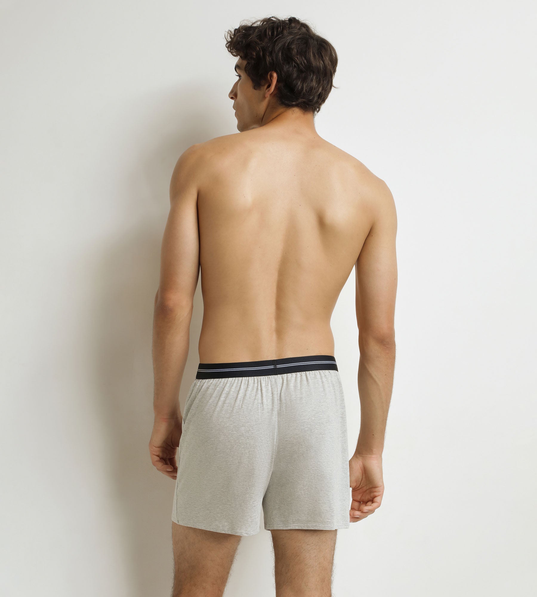 DIM Calzoncillos bóxer de hombre Dim Icons Heather Grey