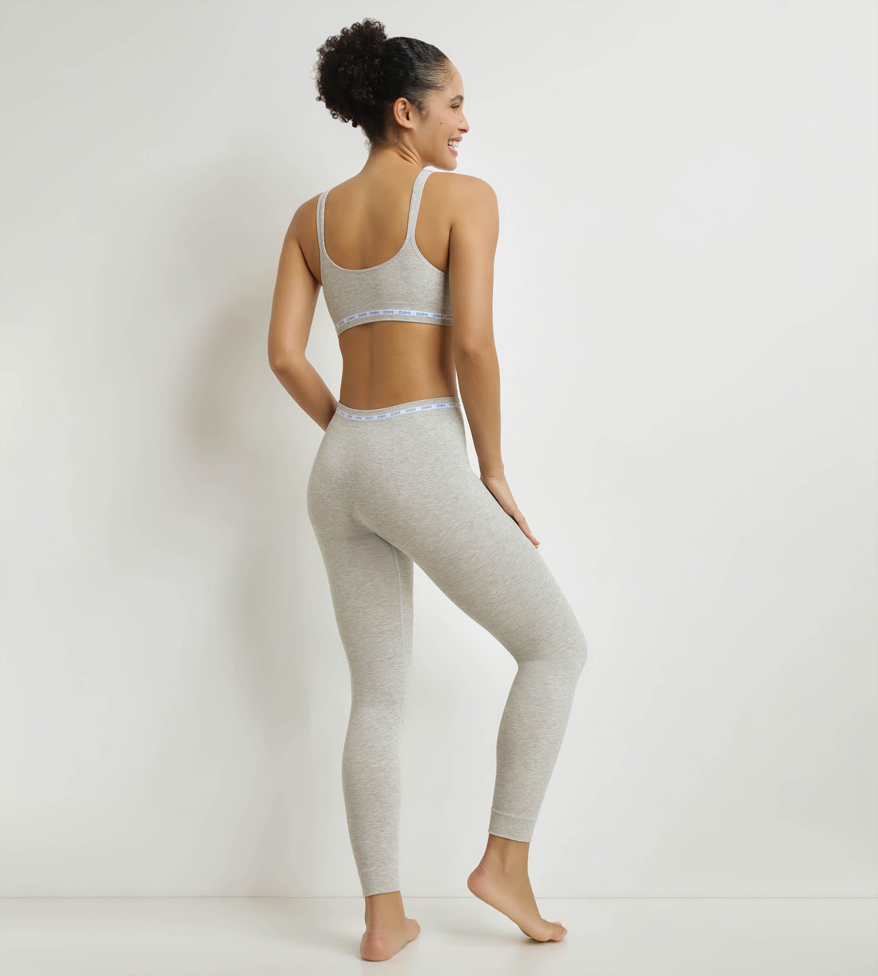 DIM Leggings de mujer de tejido acanalado Dim Icons