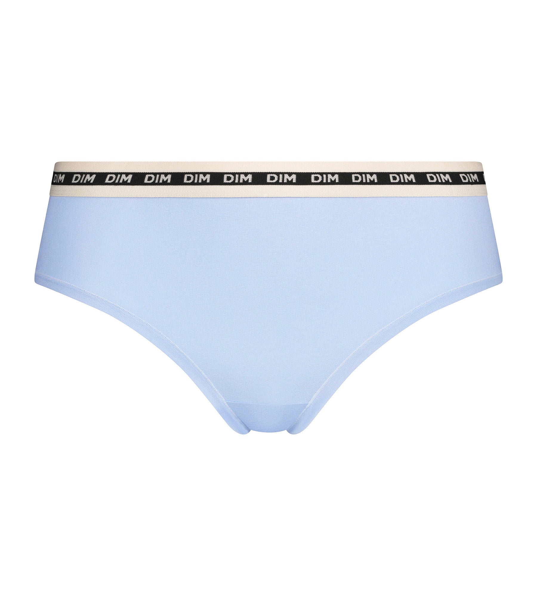 DIM Pantalones cortos de mujer de algodón modal Bleu Azur Dim Icons Essentiel