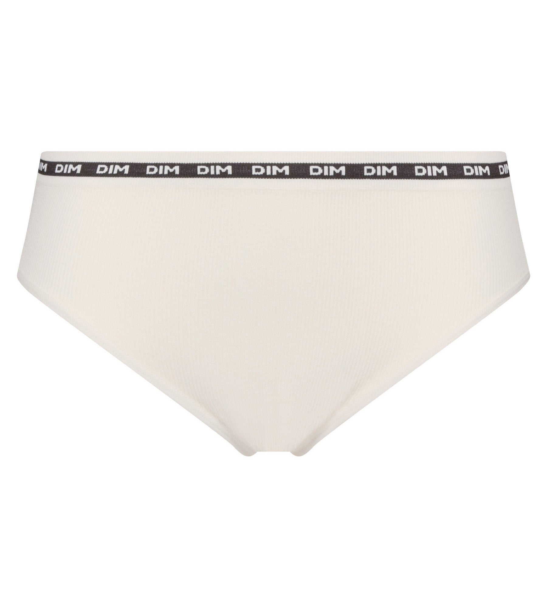 DIM Braga de mujer de algodón modal polyamide sin costuras Beis Marfil Dim Icons Seamless