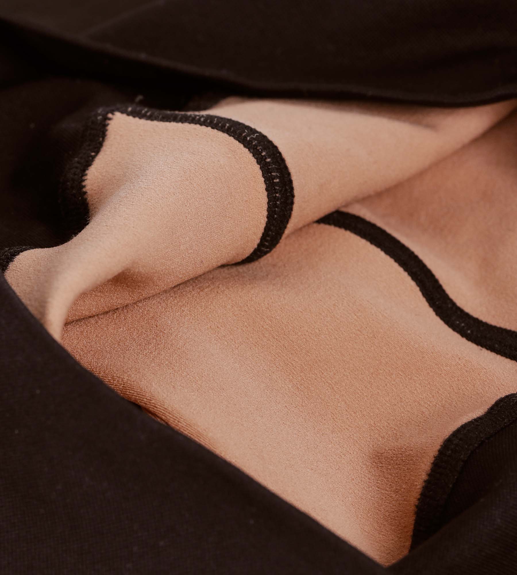 DIM Panti de mujer opaco de efecto transparente Negro Dim Thermo