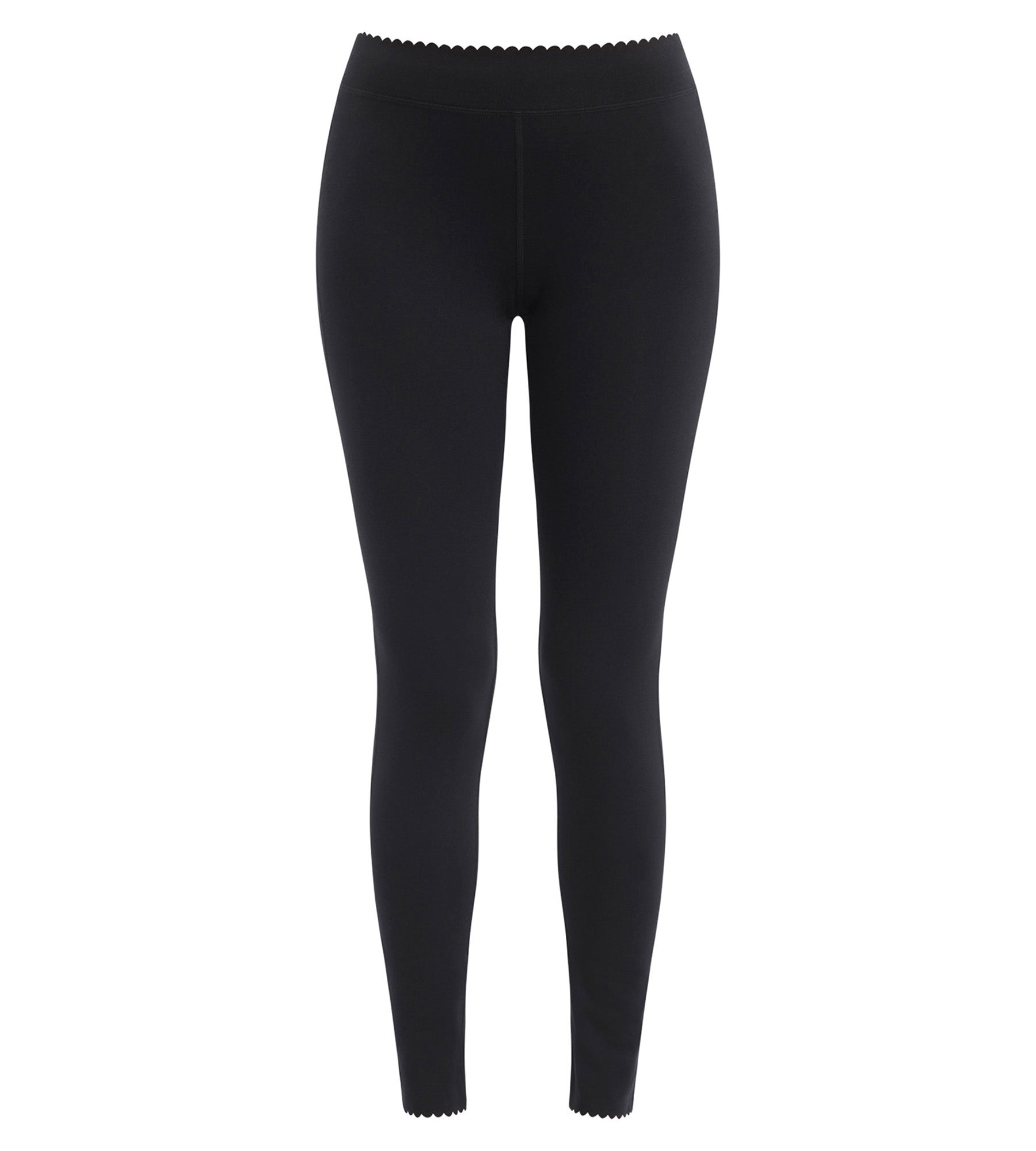 DIM Leggings de algodón elástico sin costuras Negro Body Touch Easy