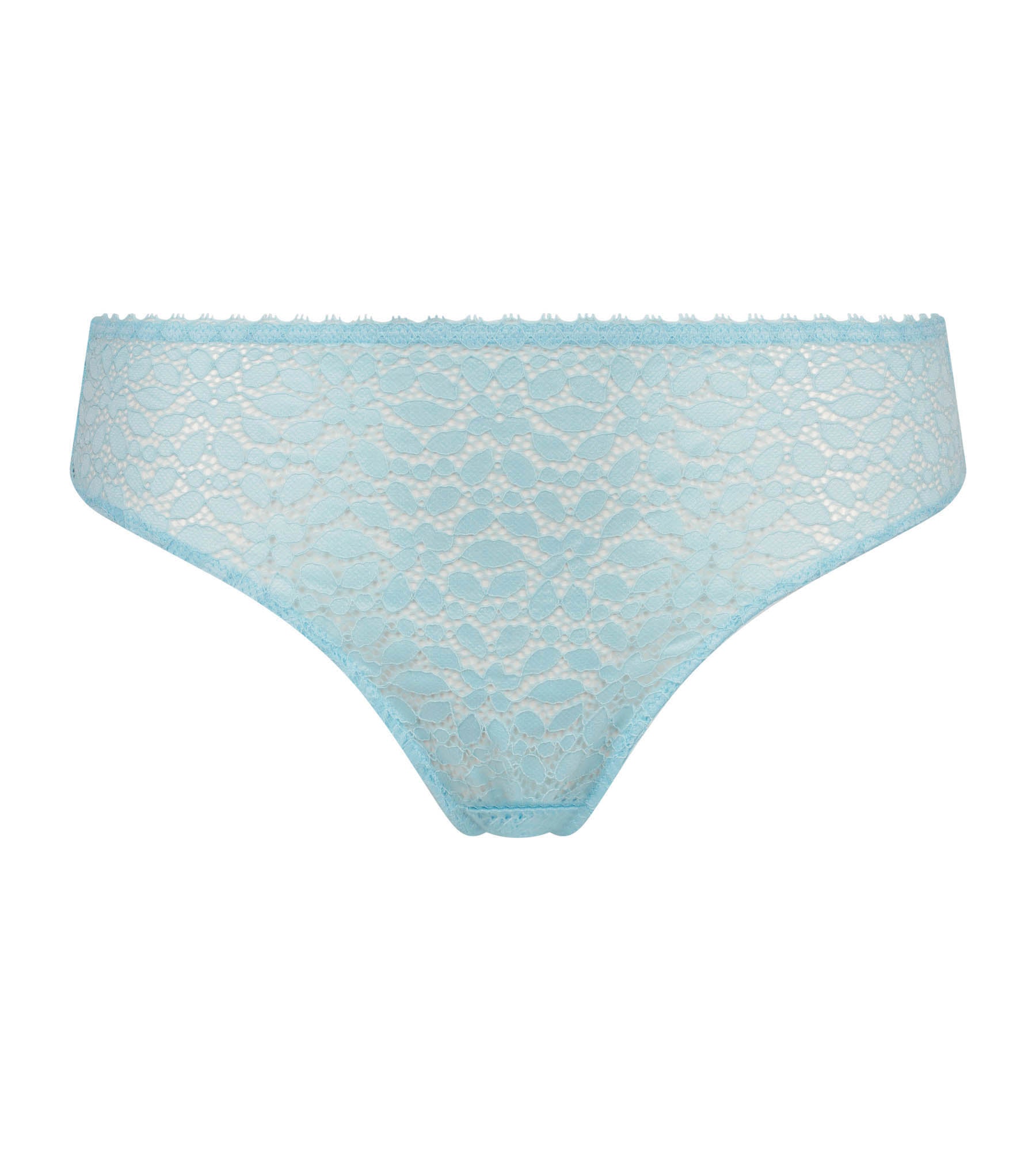 DIM Bragas de mujer de encaje floral Azul Dim Camisa de encaje diario