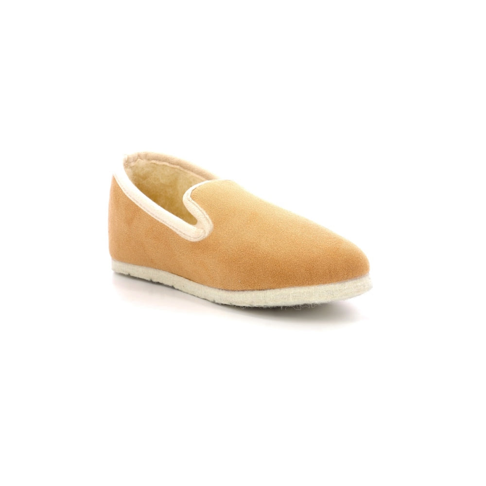 DIM Zapatillas de casa de mujer en beige y blanco roto