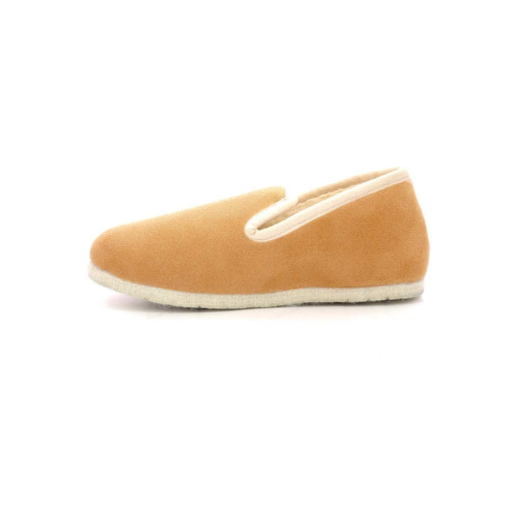 DIM Zapatillas de casa de mujer en beige y blanco roto