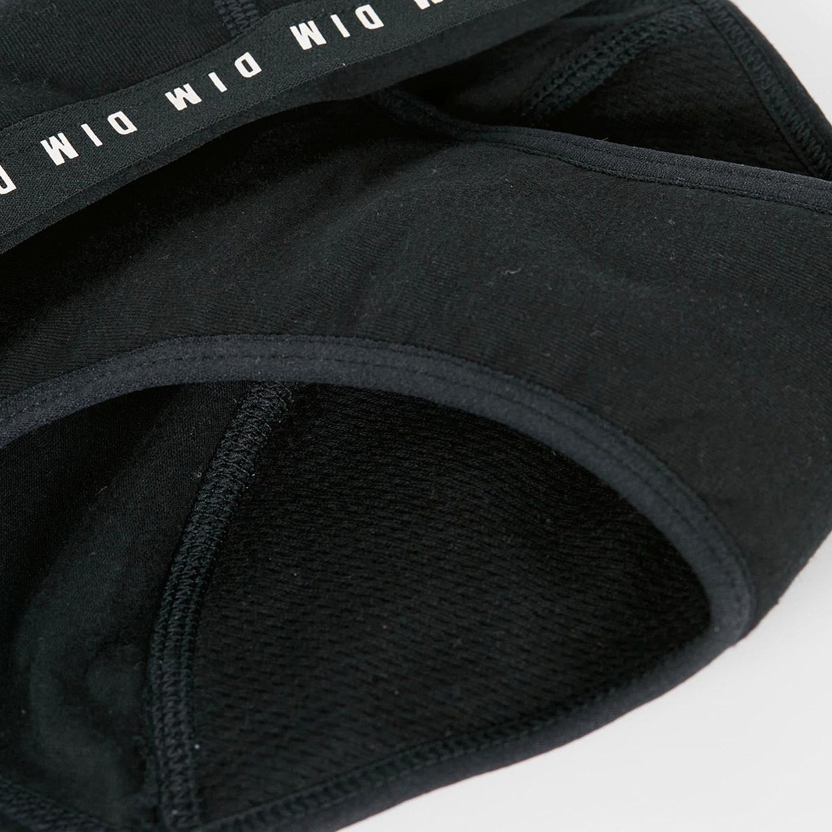 DIM Braga menstrual para niña en algodón orgánico para Flujo Medio Negro Dim Protect