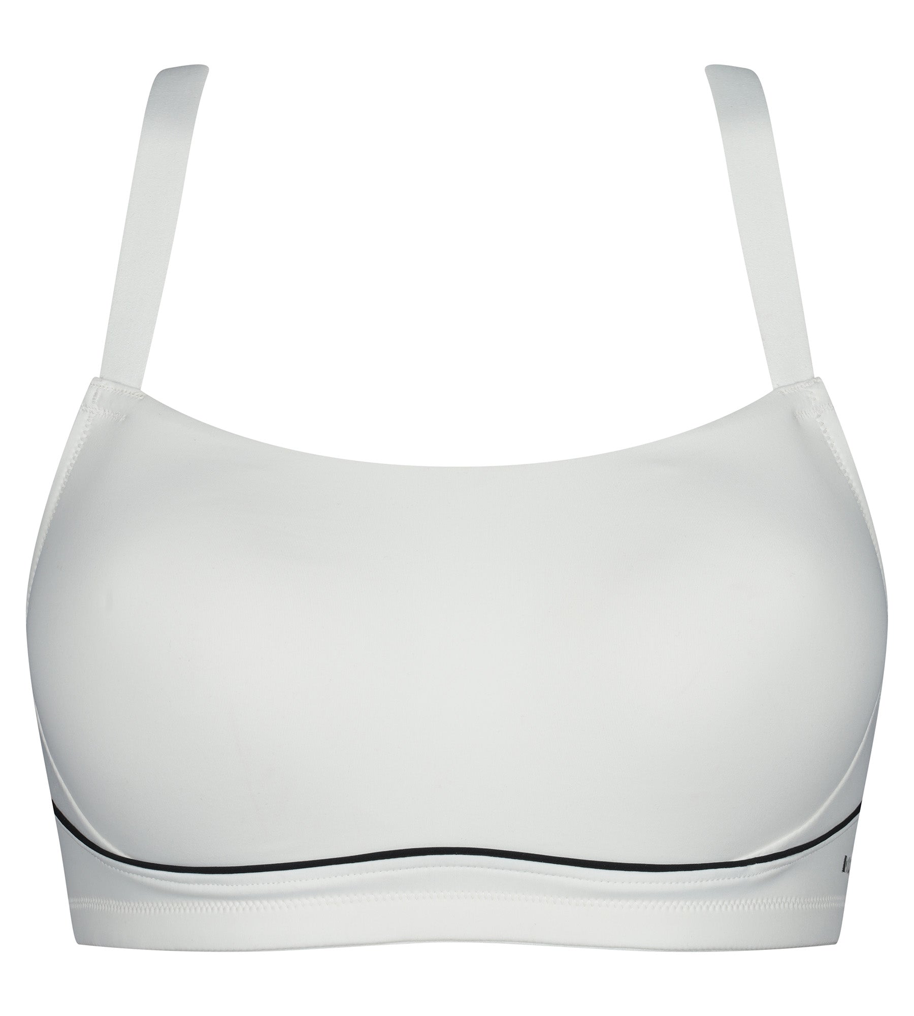 DIM Sujetador deportivo modelador de microfibra Crudo Dim Move