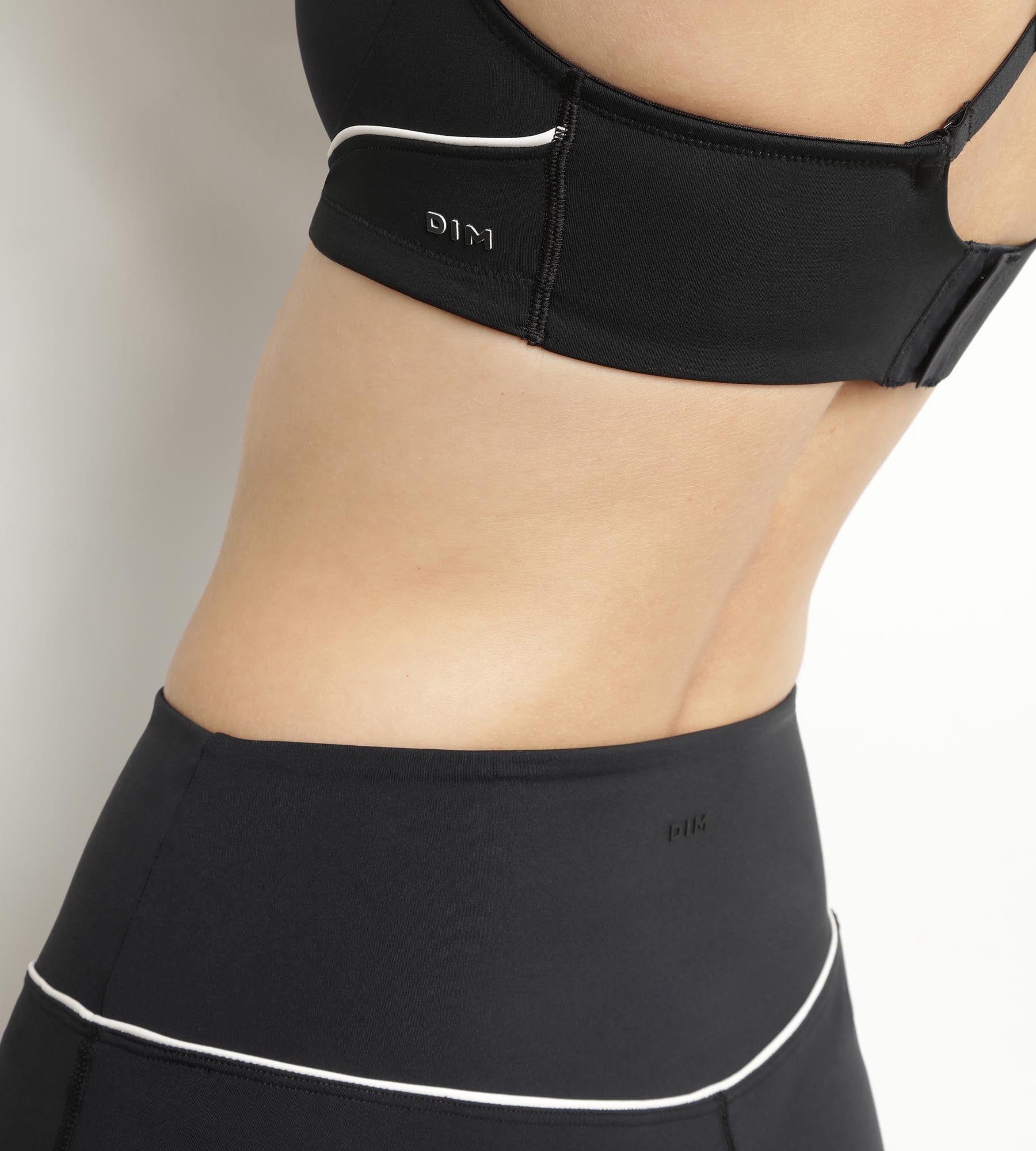 DIM Legging ciclista de mujer de microfibra moldeadora negro Dim Move