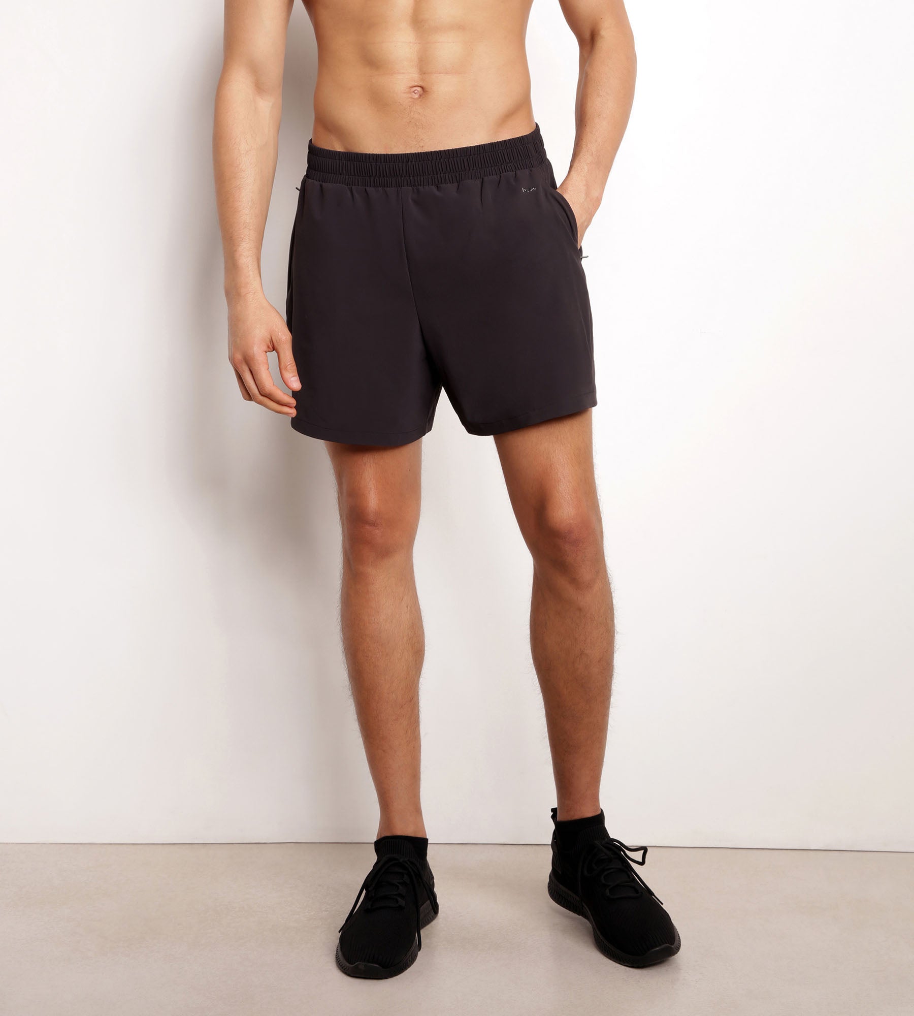 DIM Pantalón corto deportivo para hombre en tejido vaporoso negro Dim Move