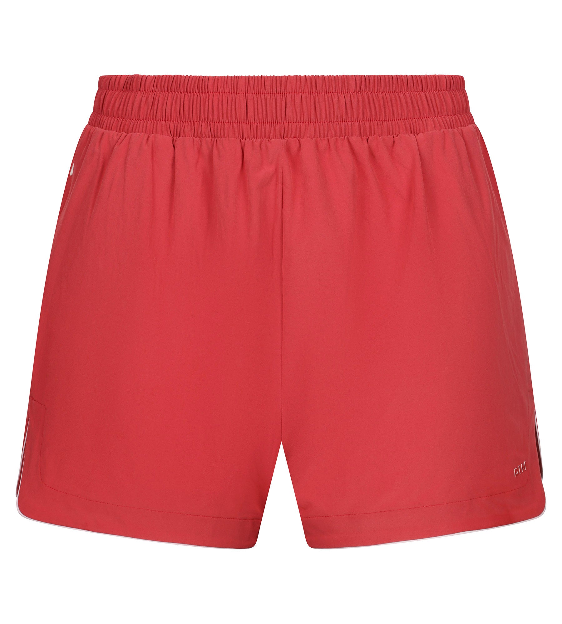 DIM Bermudas deportivas de mujer en viscosa roja Dim Move
