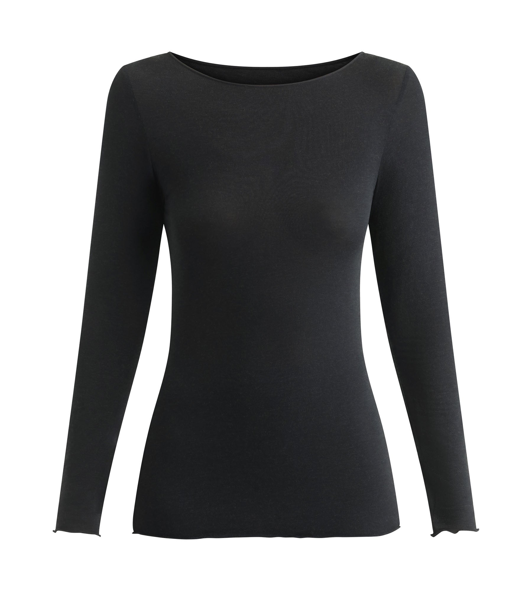 DIM Camiseta cuello barco Mujer Negro Dim Thermal