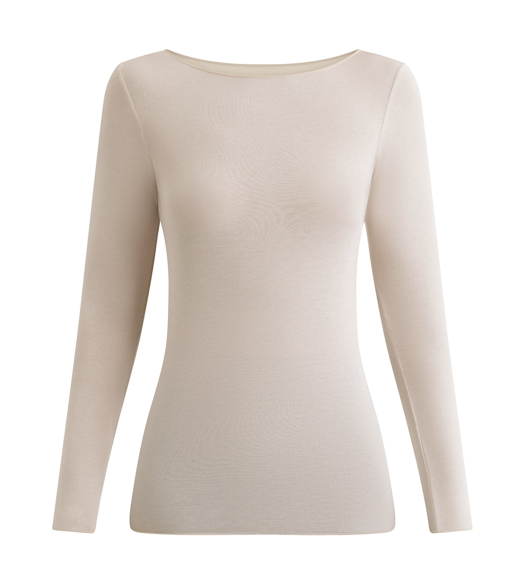 DIM Camiseta térmica de mujer Beige Dim x Inès de la Fressange